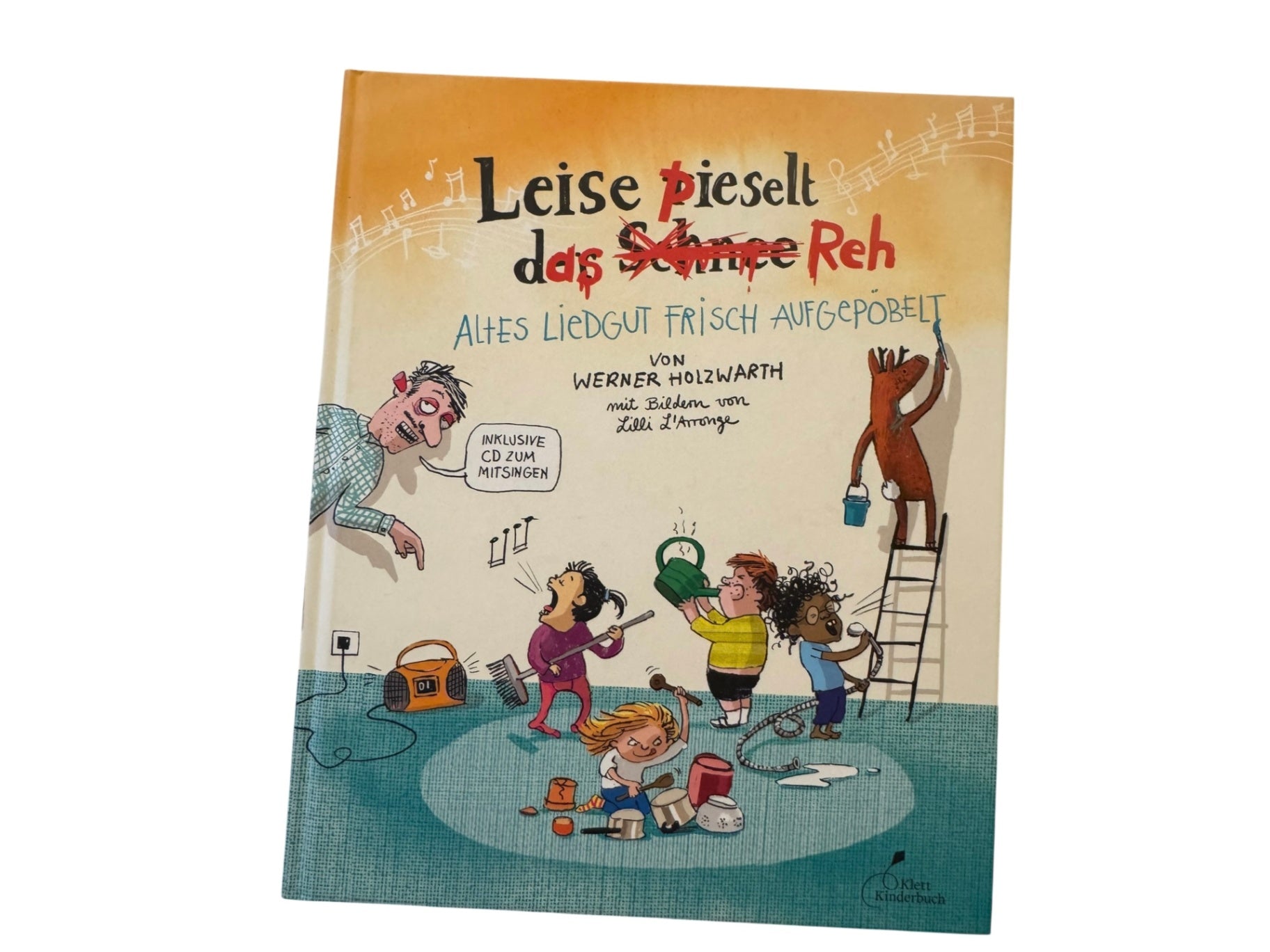 Buch "Leise pieselt das Reh" Beige, Blau, Schwarz, Braun, Rot, Grün, Weiß, Gelb, Grau Gr. | Klett Verlag