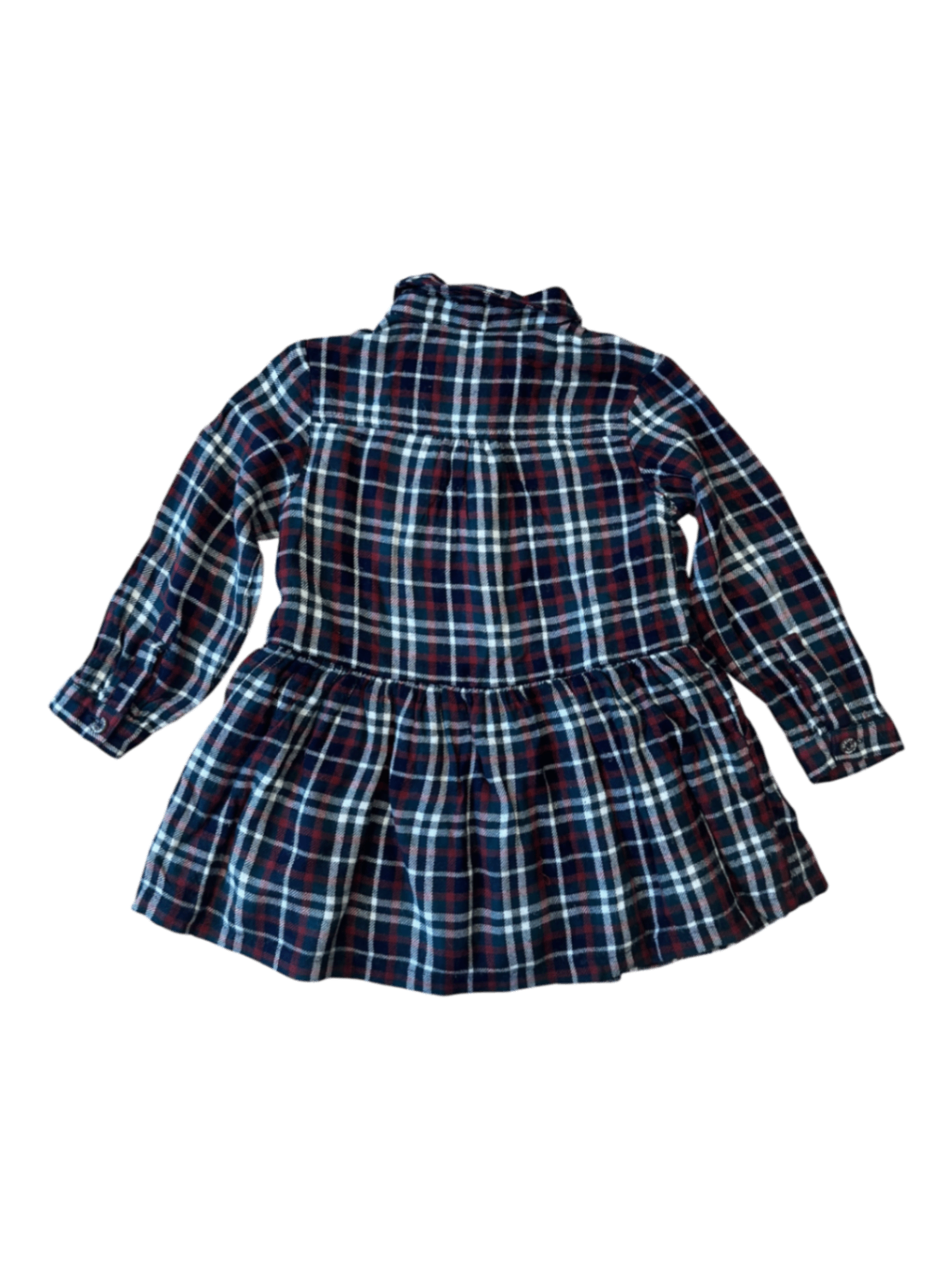 Kleid Flanell kariert Gr.86 | STEIFF