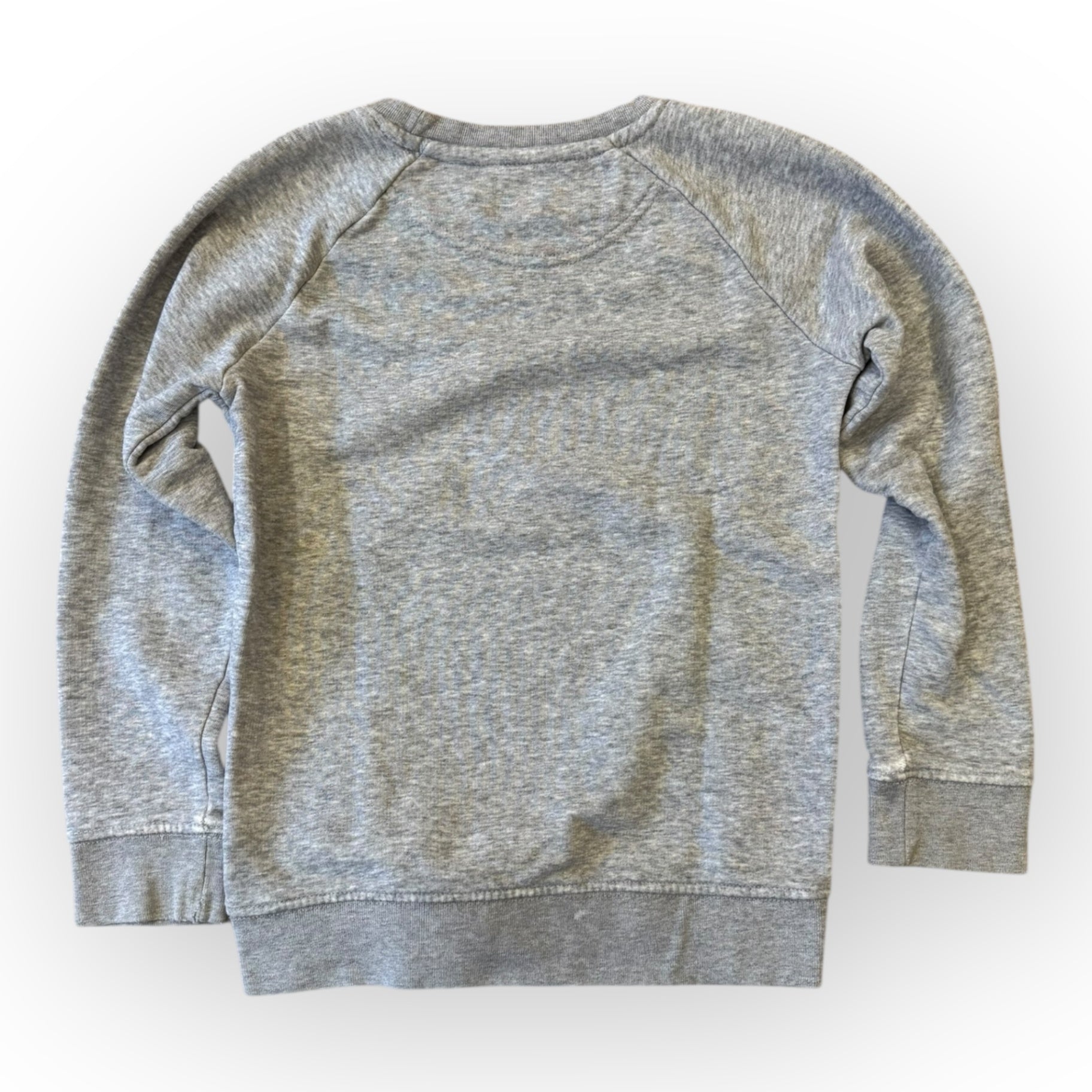 Sweater Grau mit Löwen-Print Gr.122 | Stanley / Stella