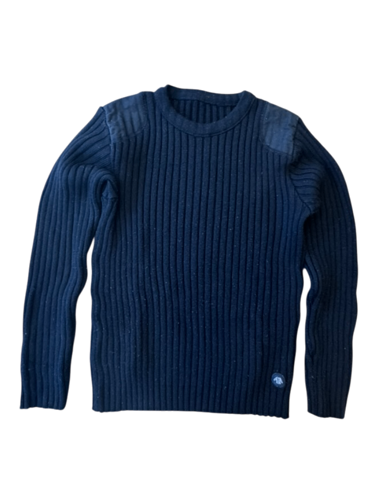 Pullover Rundhals Schwarz Gr.10 | Armor Lux