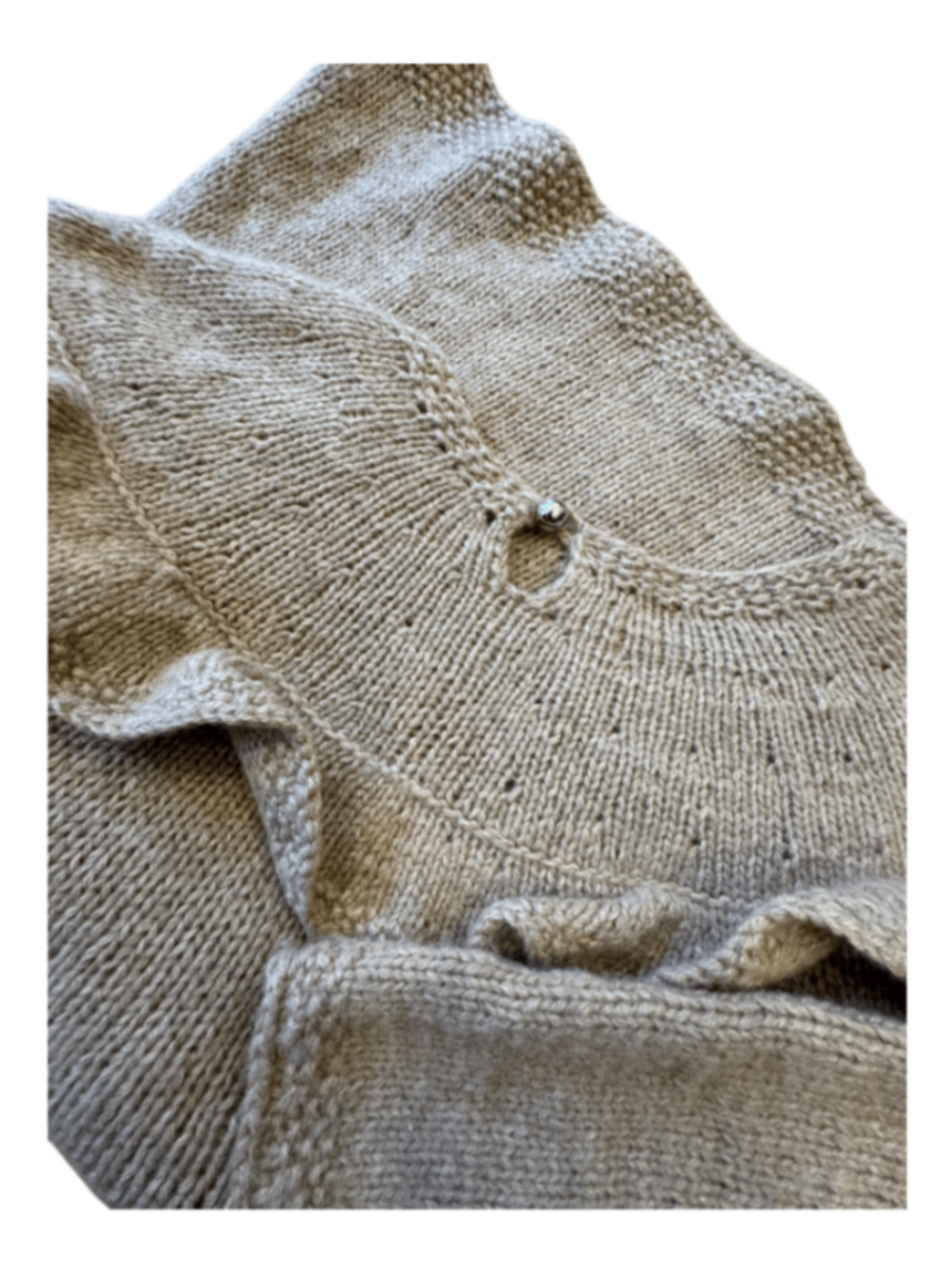 Pullover Beige Gr.122/128 | Unbekannt