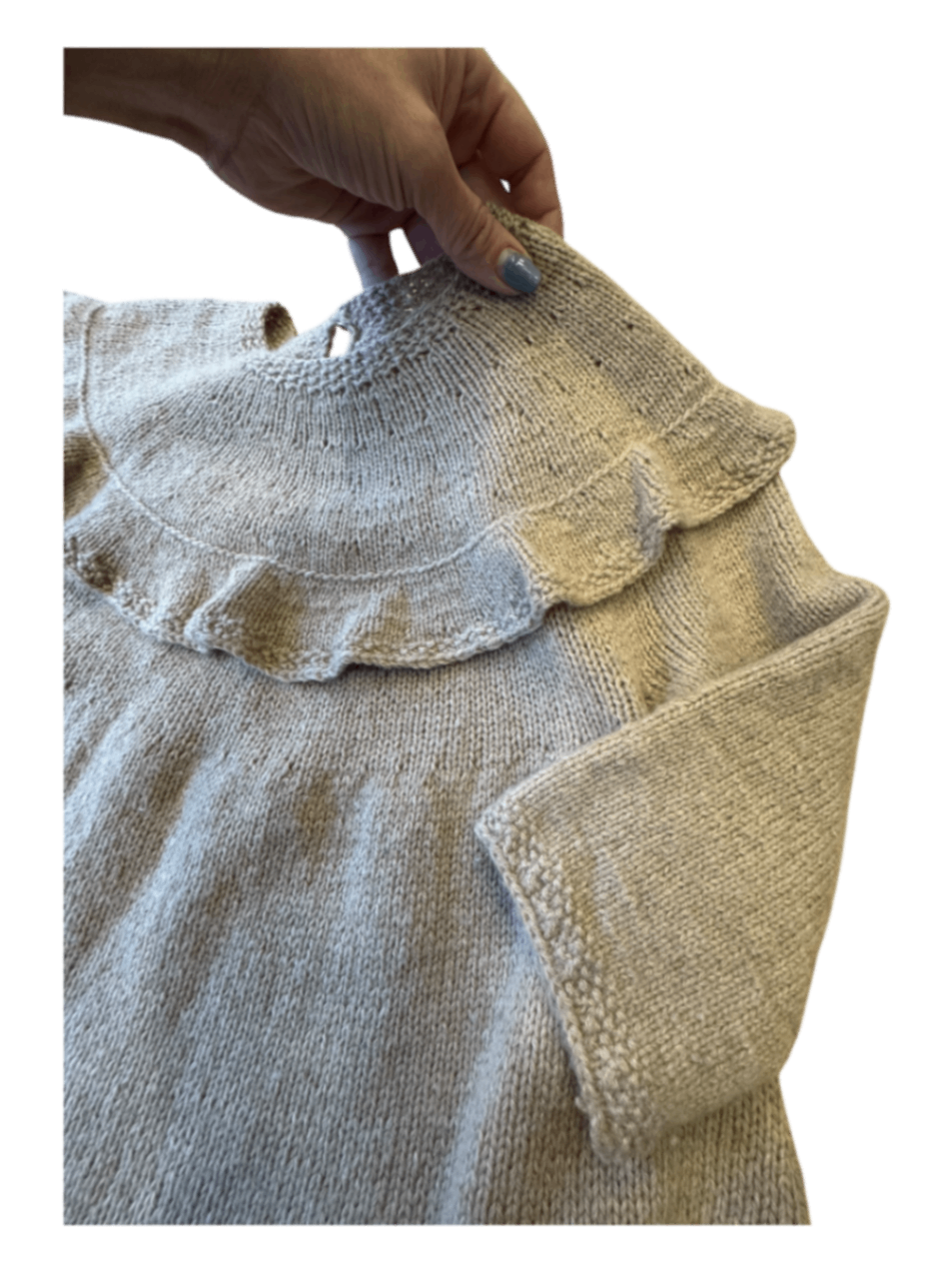 Pullover Beige Gr.122/128 | Unbekannt