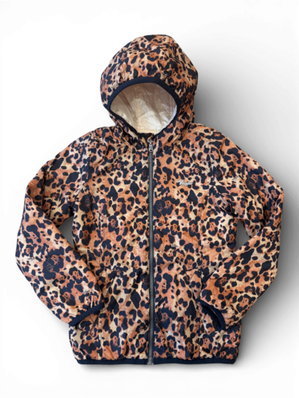 Jacken Leo-Print, Crème Gr.140 | Vingino