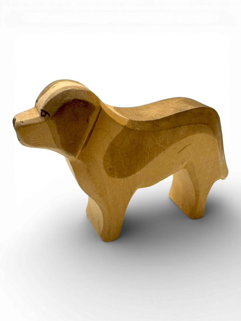 Spielzeugfigur "Bernhardiner"10441 Naturholz Gr.8.5 cm | Ostheimer