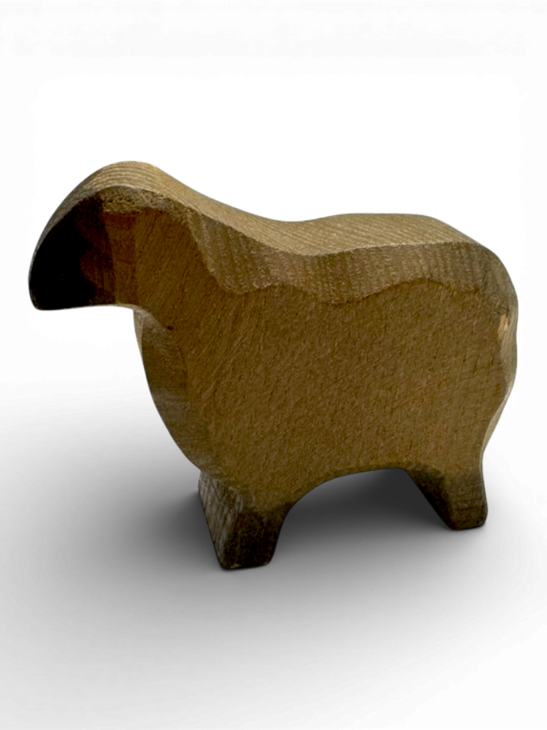 Spielzeugfigur "Heidschnucke" 11752 Naturholz Gr.7 cm | Ostheimer