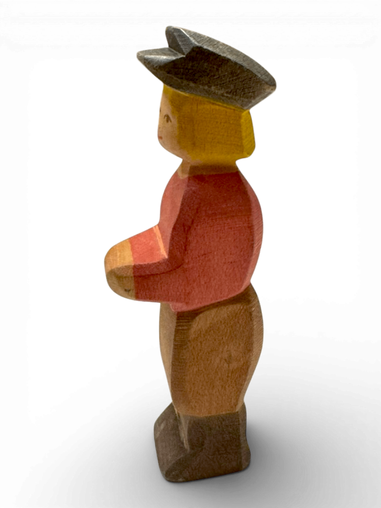 Spielzeugfigur "Sohn" 10013 Naturholz Gr.15cm | Ostheimer