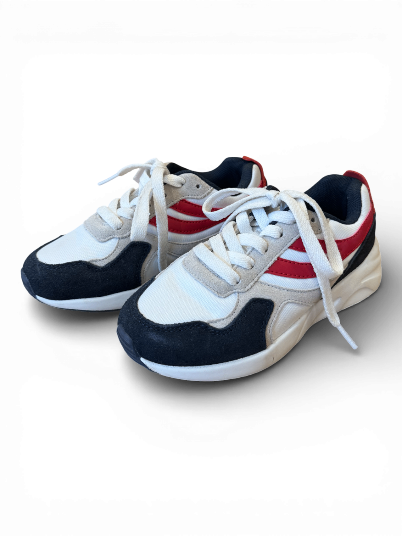 Sneaker Weiß, Schwarz, Rot Gr.32 | Superga