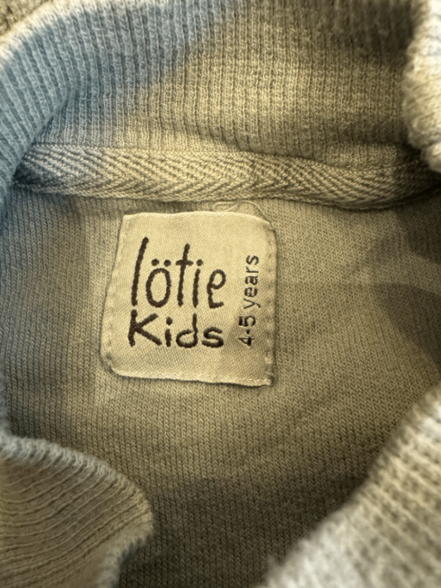 Sweatshirt Grün Gr.104/110 | Lötie Kids