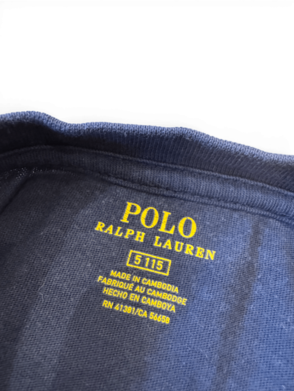Longsleeve Blau Gr.110 | Polo Ralph Lauren