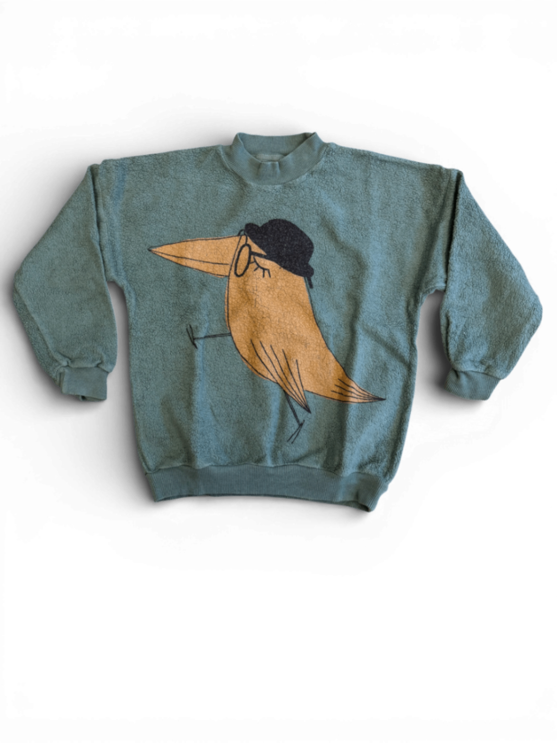 Sweatshirt Grün Gr.104/110 | Lötie Kids