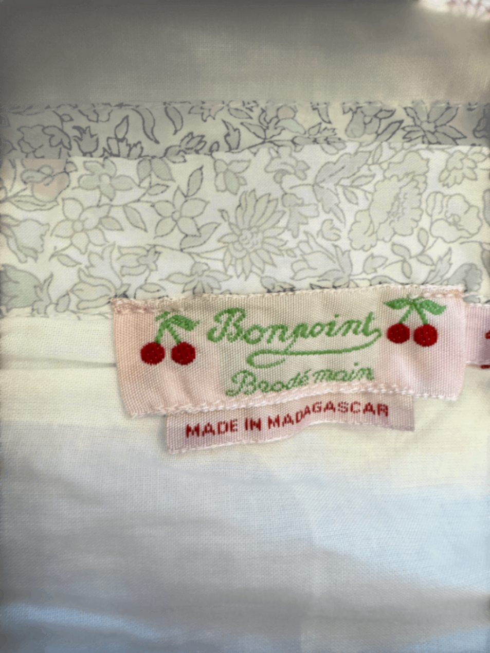 Kleid Mehrfarbig mit floralen Mustern Gr.98/104 | Bonpoint