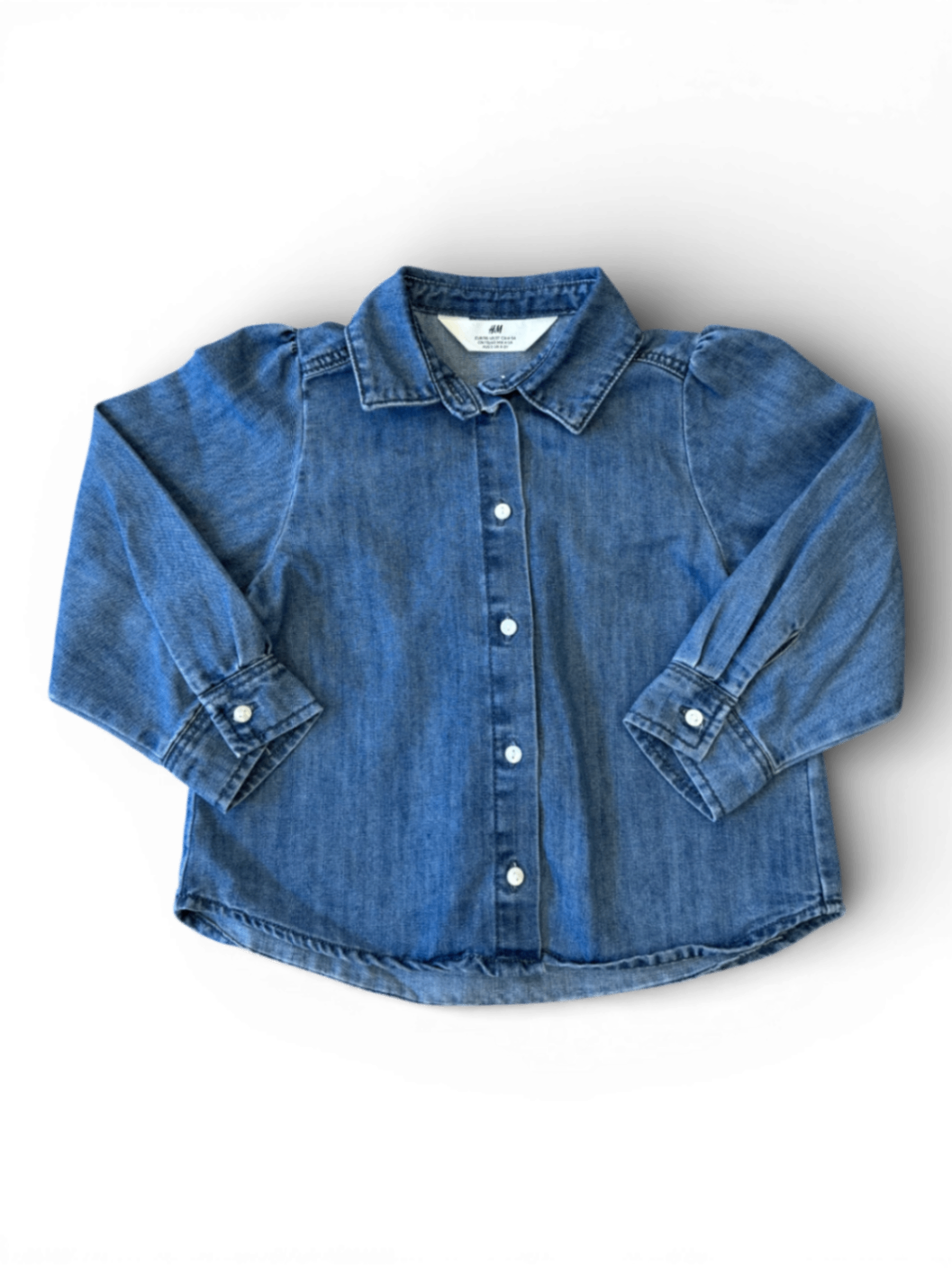 Jeanshemd Blau Gr.110 | H&M