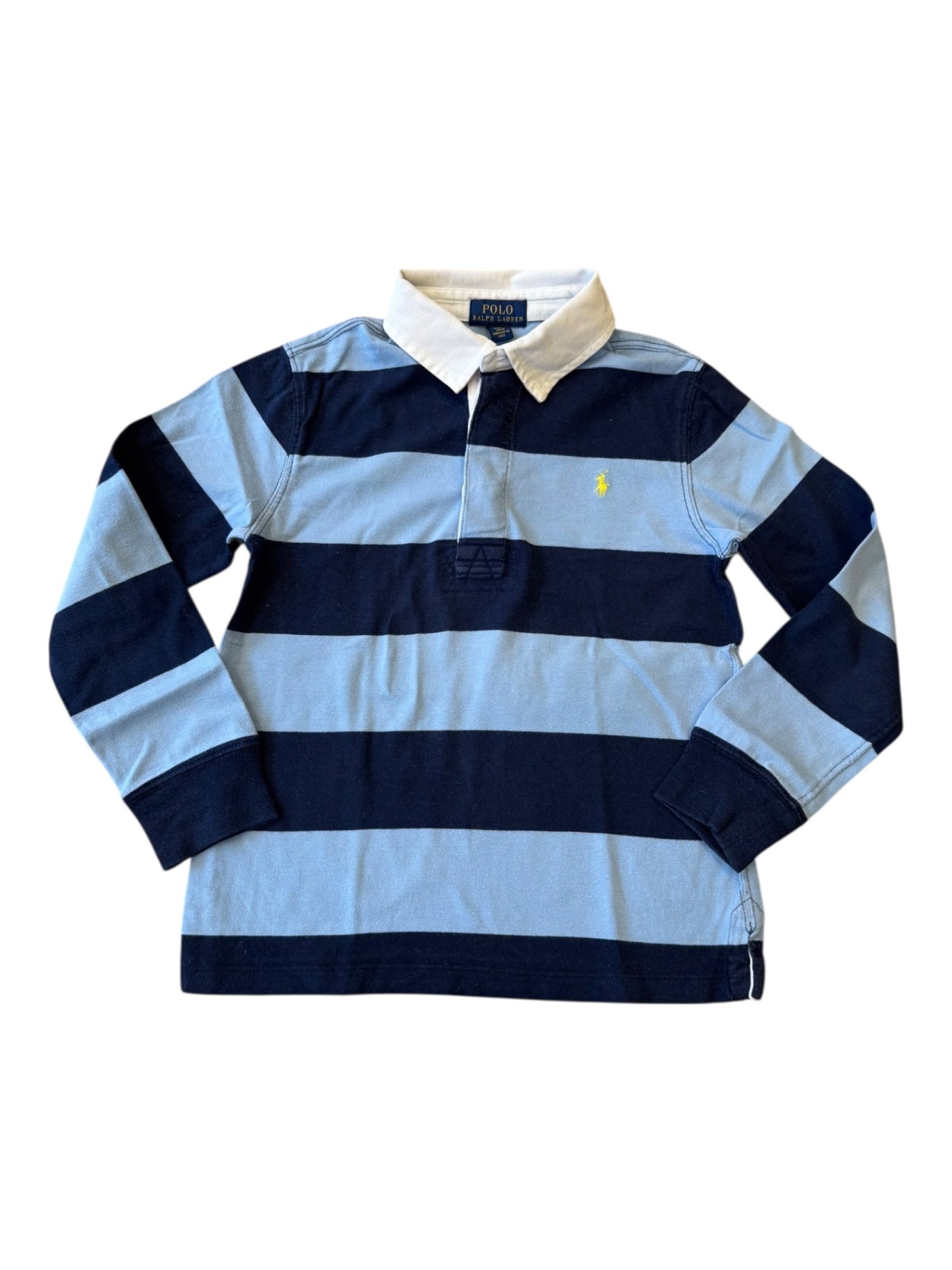 Longsleeve Jungs Blau-Weiß gestreift Gr.116 | Polo Ralph Lauren