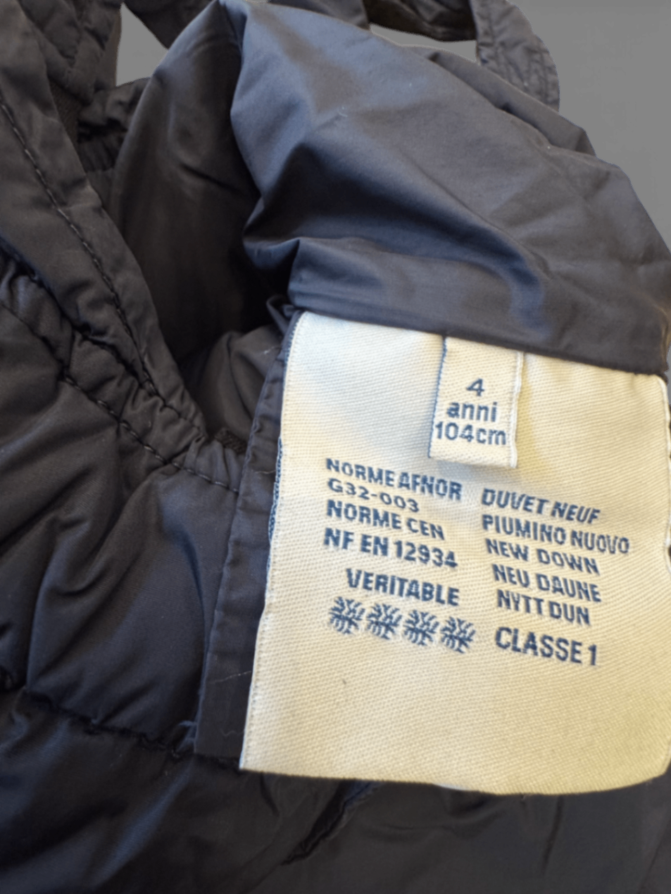 Schneeanzüge dunkelblau Gr.98/104 | Moncler