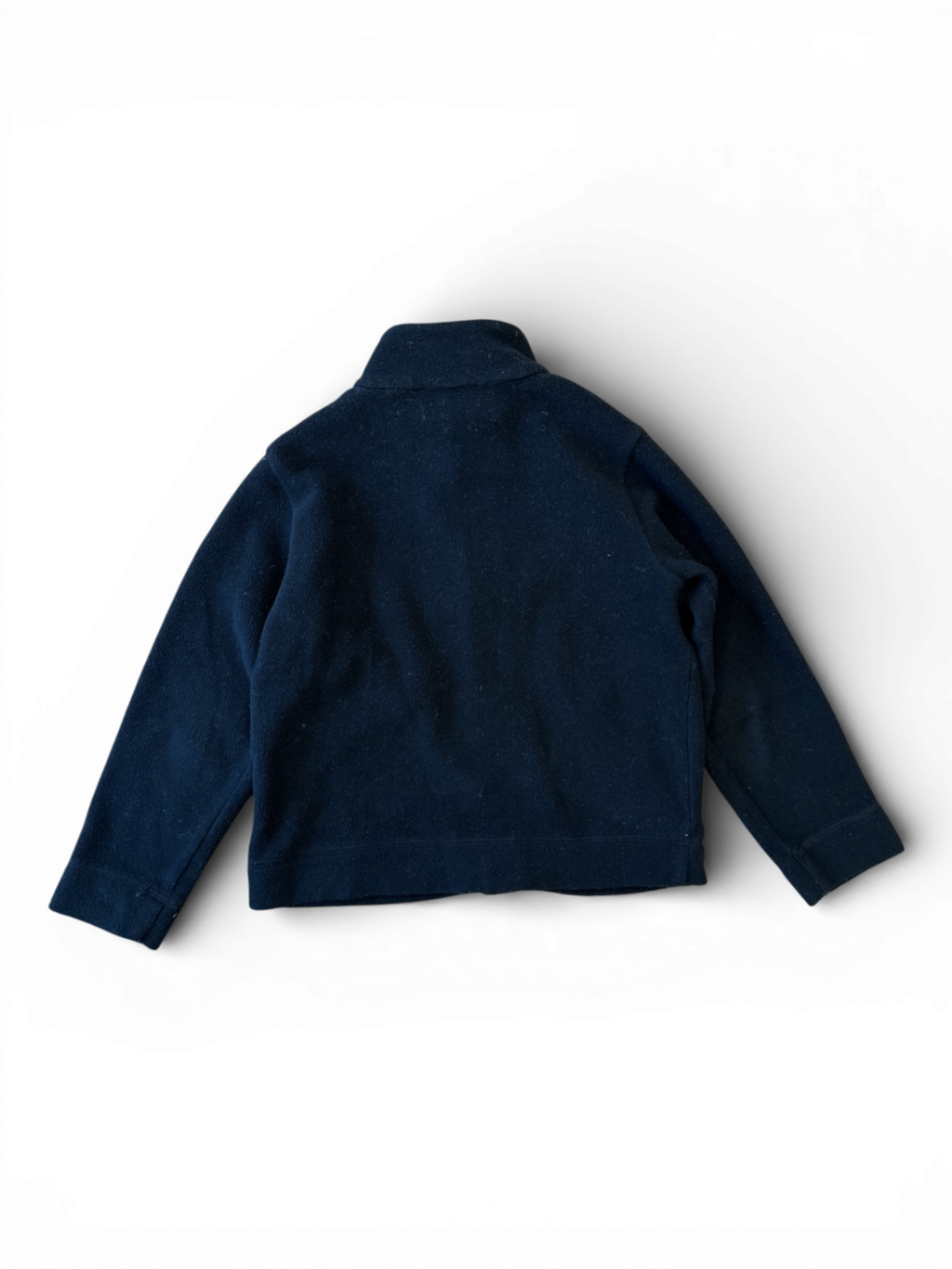 Fleece Jacke mit Zipper Dunkelblau Gr.98/104 | Moncler