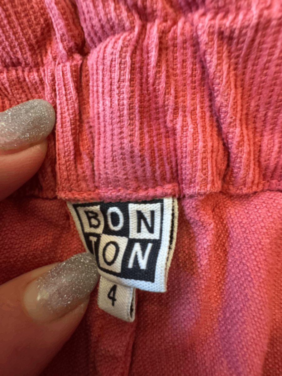 Cord-Hose mit Gummibund Pink Gr.104 | Bonton