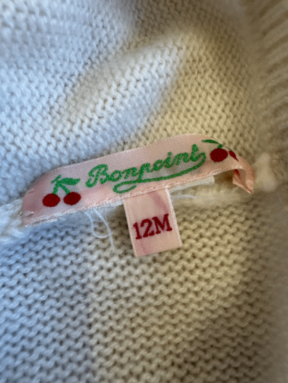 Mütze Balaklava Creme Gr.92 | Bonpoint