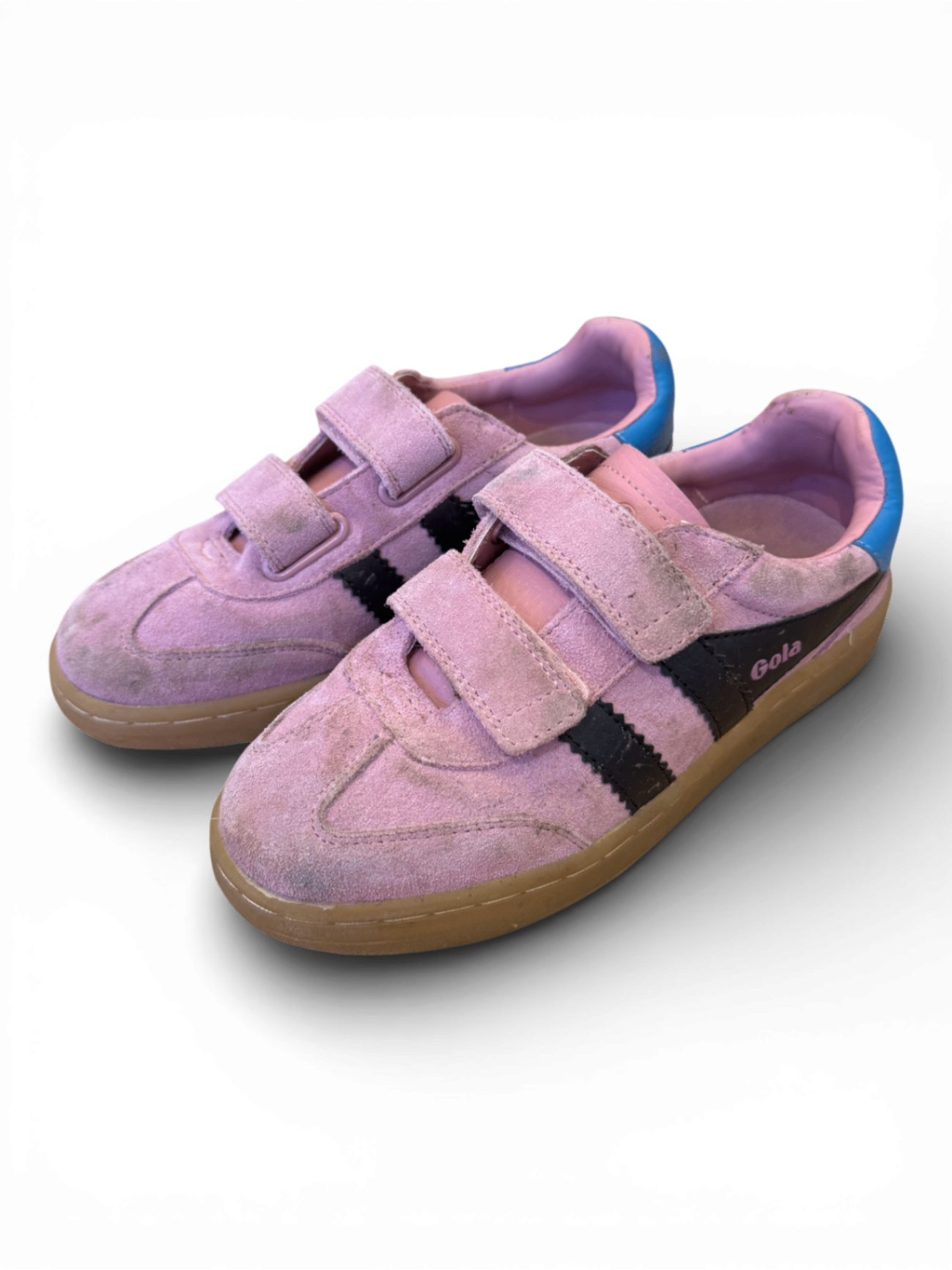 Sneaker Rosa mit Klettverschluss Gr.34 | Gola