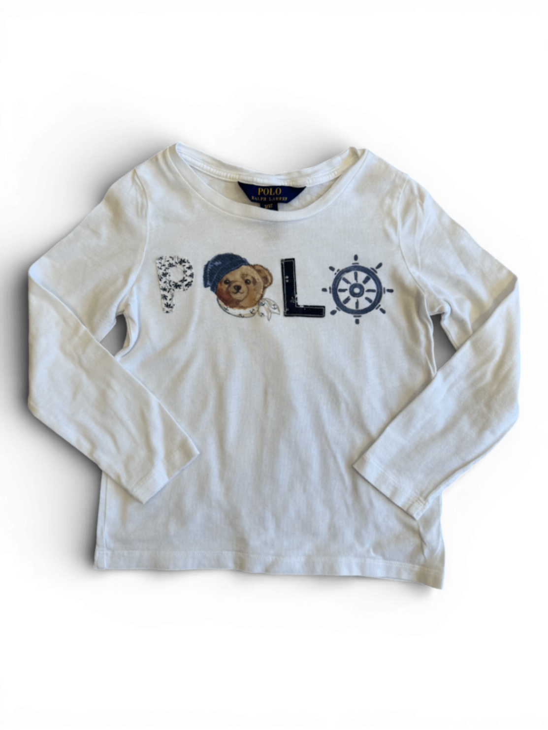 Longsleeve Mädchen Weiß Gr.92/98 | POLO RALPH LAUREN