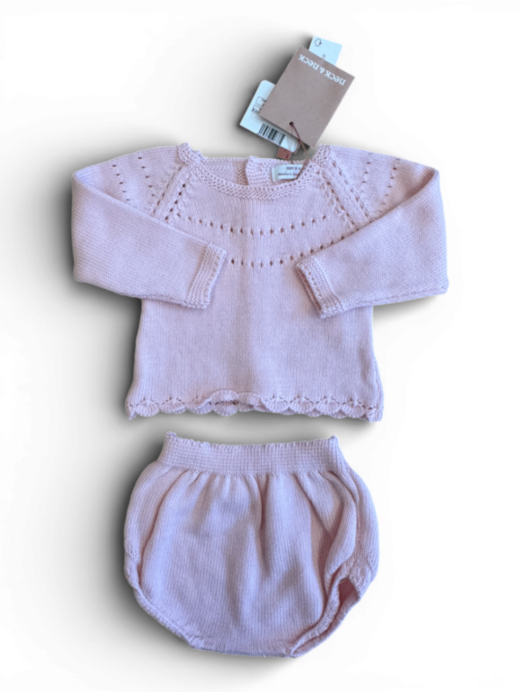 Set aus Kleid und Höschen Rosa Gr.62 | neck & neck