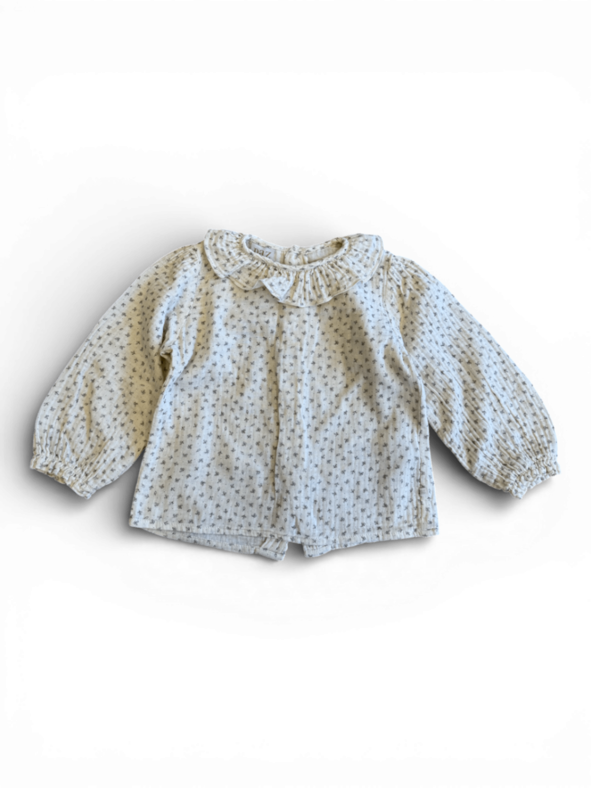 Bluse Nude mit kleinem Blumenmuster Gr.98 | PAZ Rodriquez