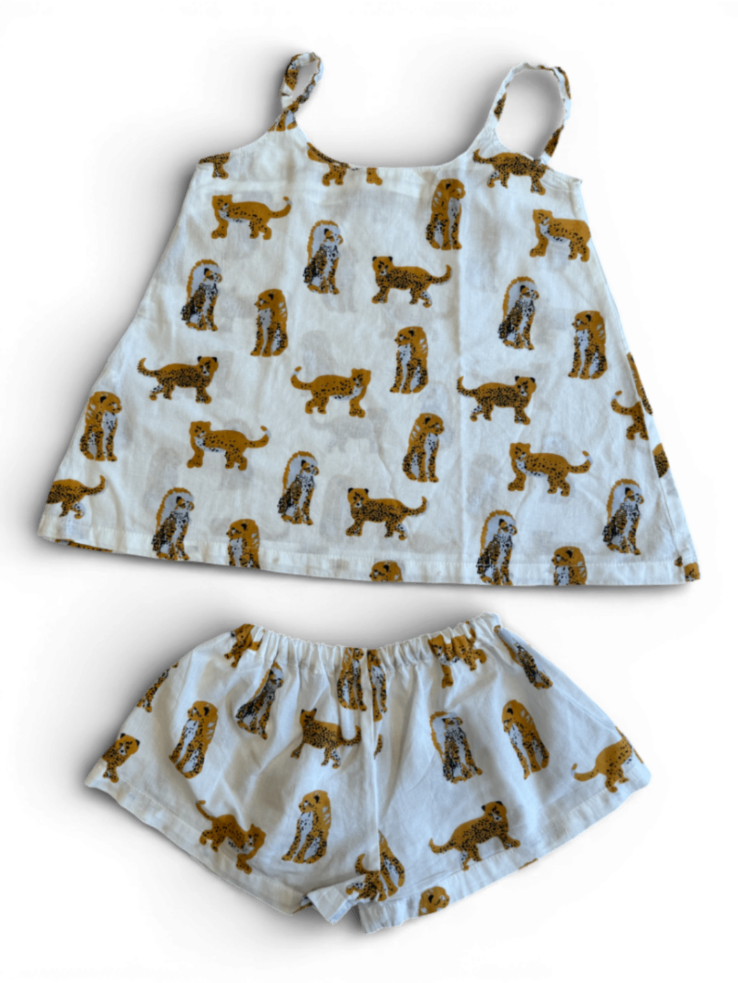 Set: Strampler & Romper mit Leo-Motiv Gr.98 | Lucas du Tertre