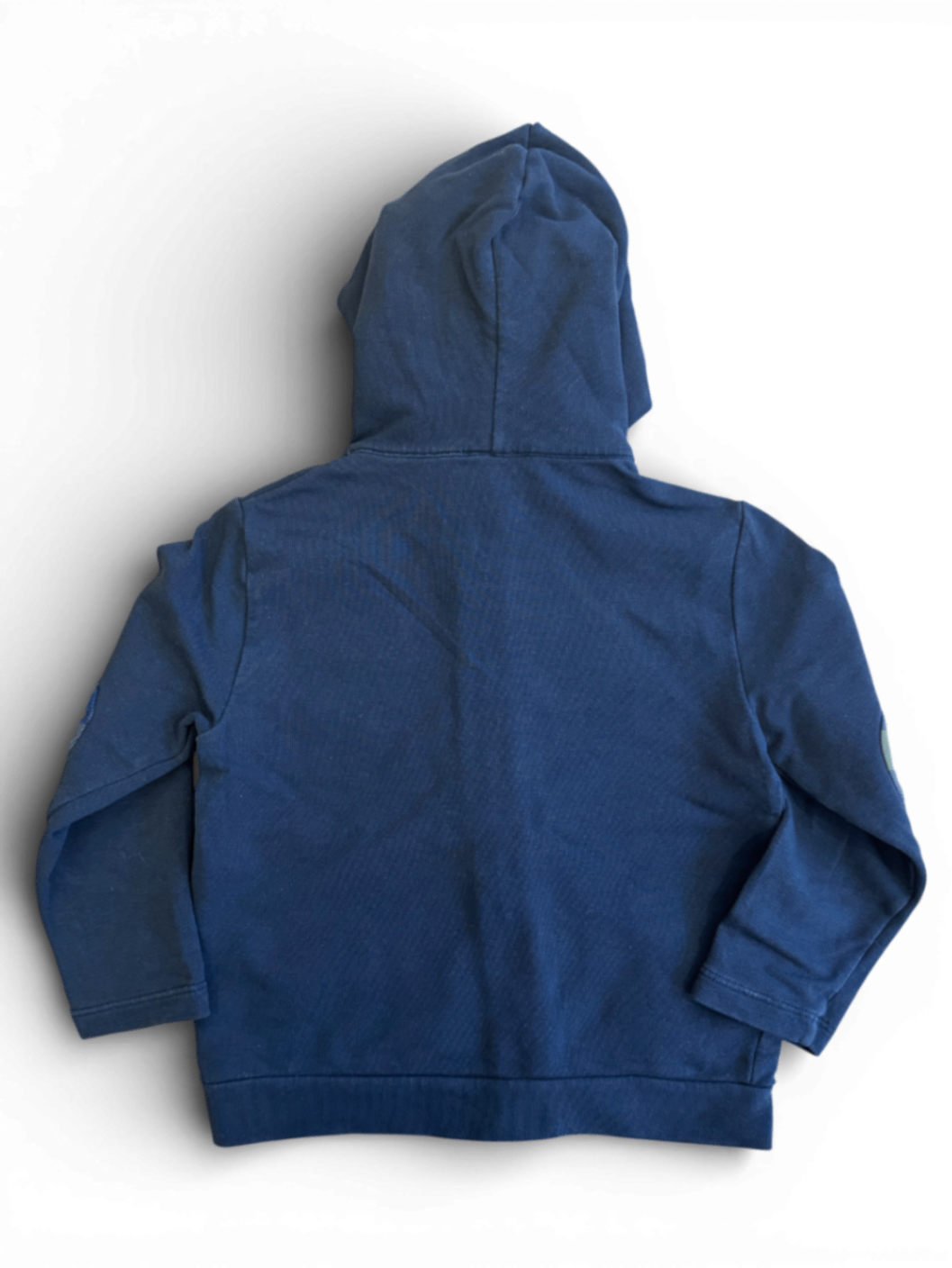 Kapuzenpullover mit Reißverschluss Blau Gr.92/98 | il gufo