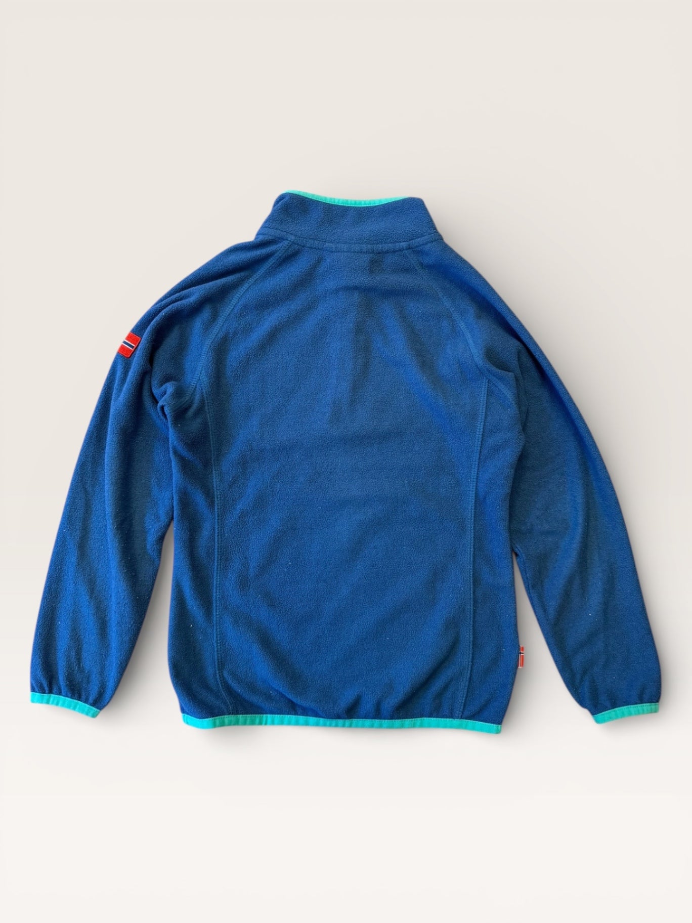 Nordland Half Zip Fleece-Pullover Blau Gr.140 | Trollkids