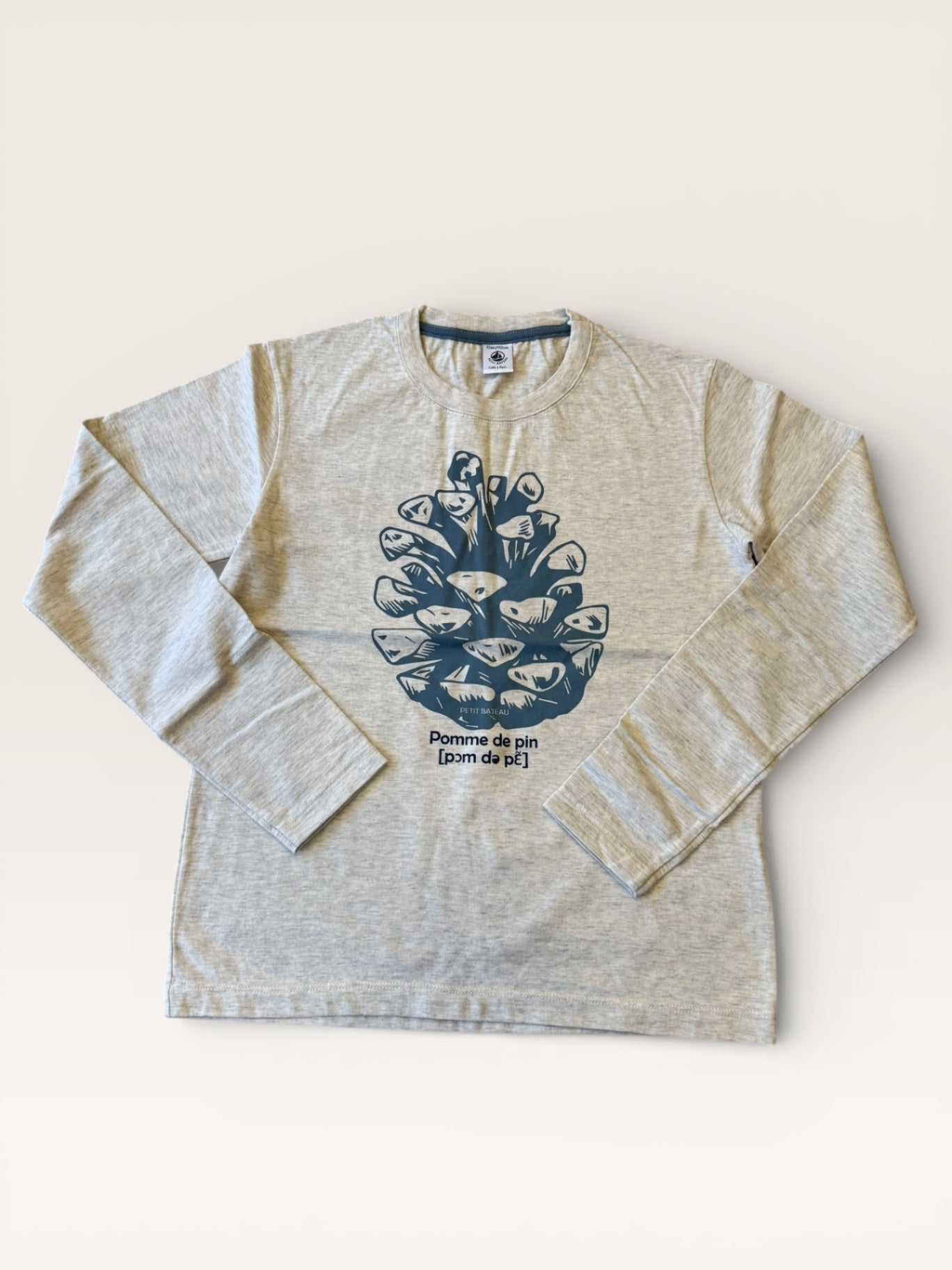 Longsleeve "Pomme de Pin" Gr.152 | Petit Bateau