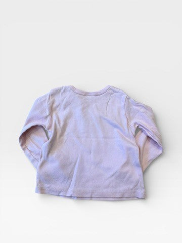 Langarm-Shirt mit Teddy-Motiv  Rosa Gr.68 | Steiff