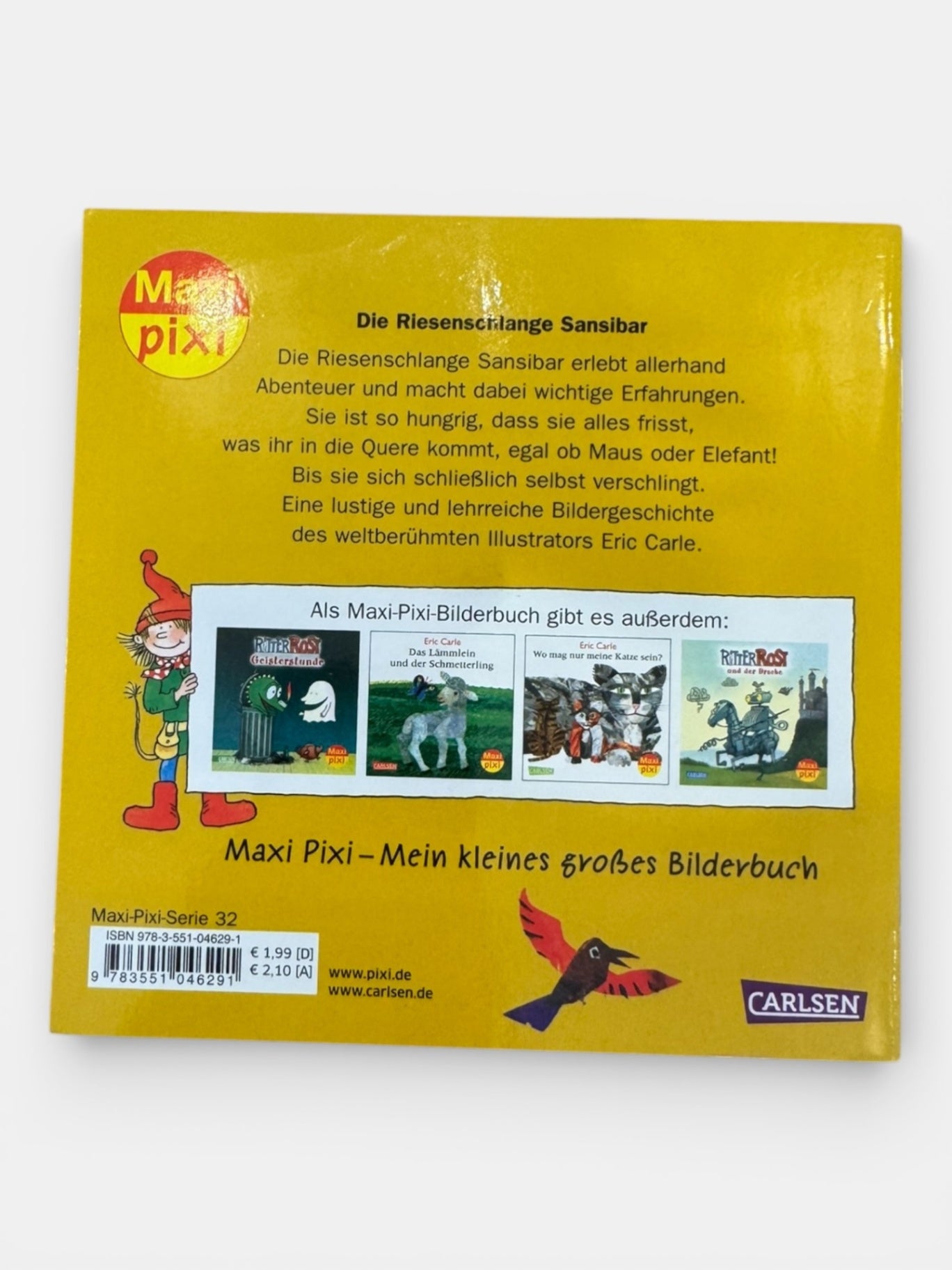 Maxi Pixie "Die Riesenschlange Sansibar" | Carlsen