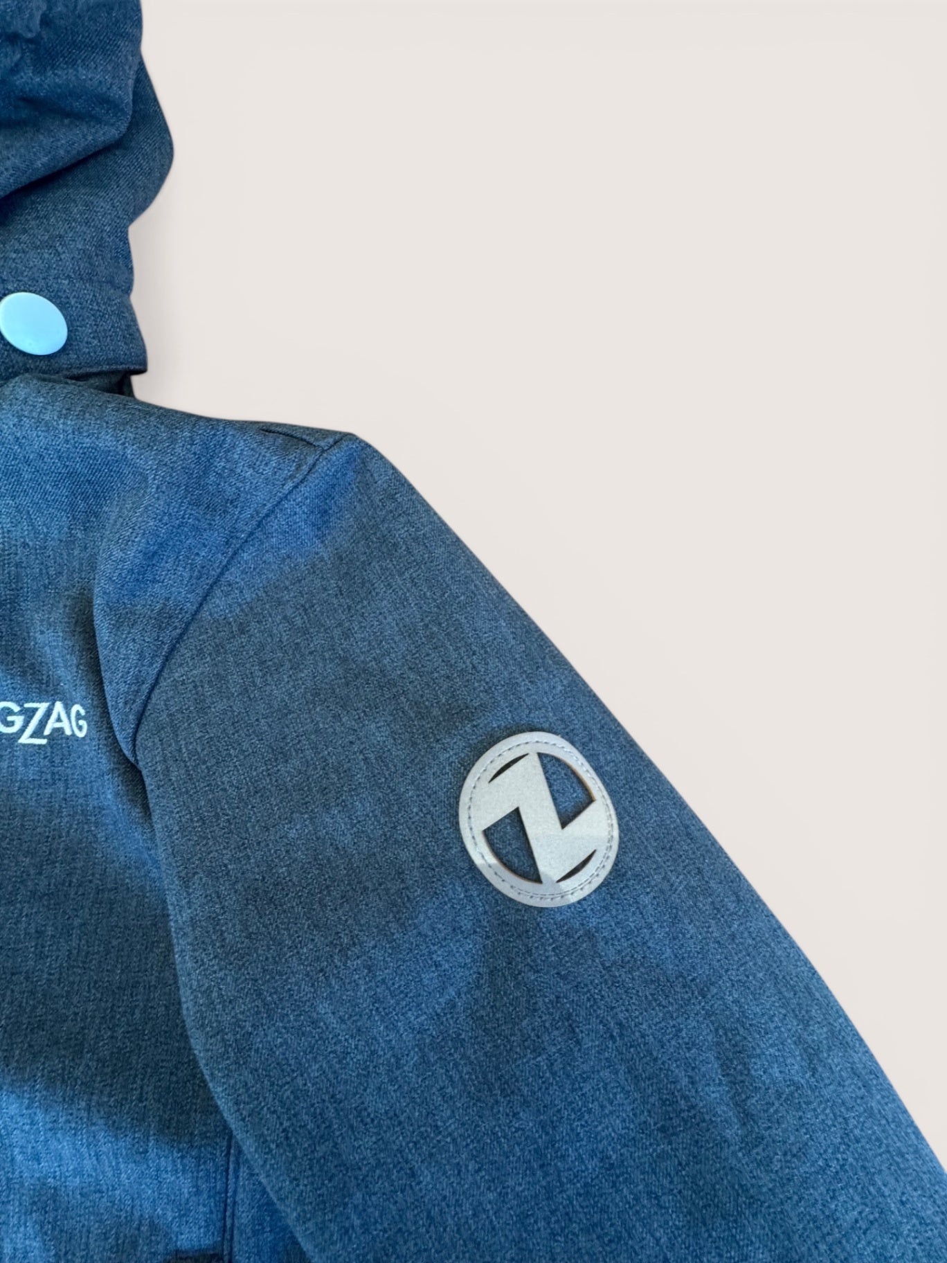 Softshelljacke „Manone Melange Waterproof“ petrol Gr.116/122 | ZIGZAG