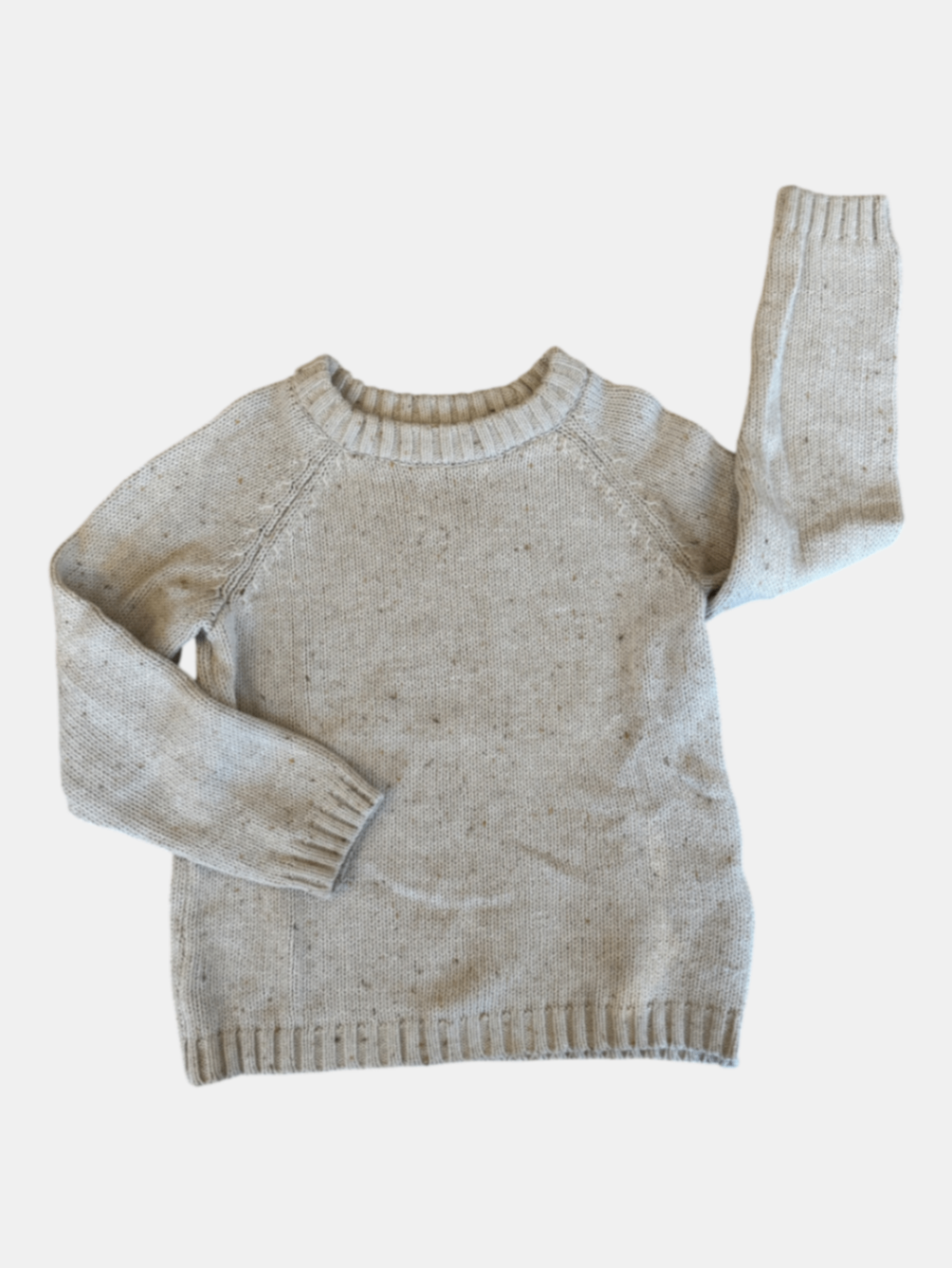 Pullover Beige Turtledove Gr.110 | Lil Atelier