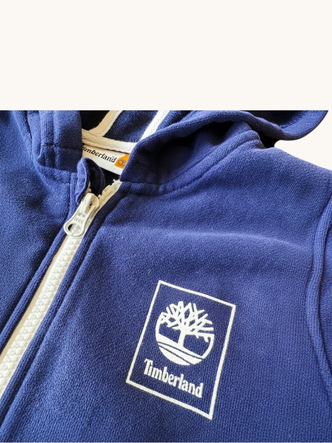 Hoodie Dunkelblau Zip Gr.134 Timberland