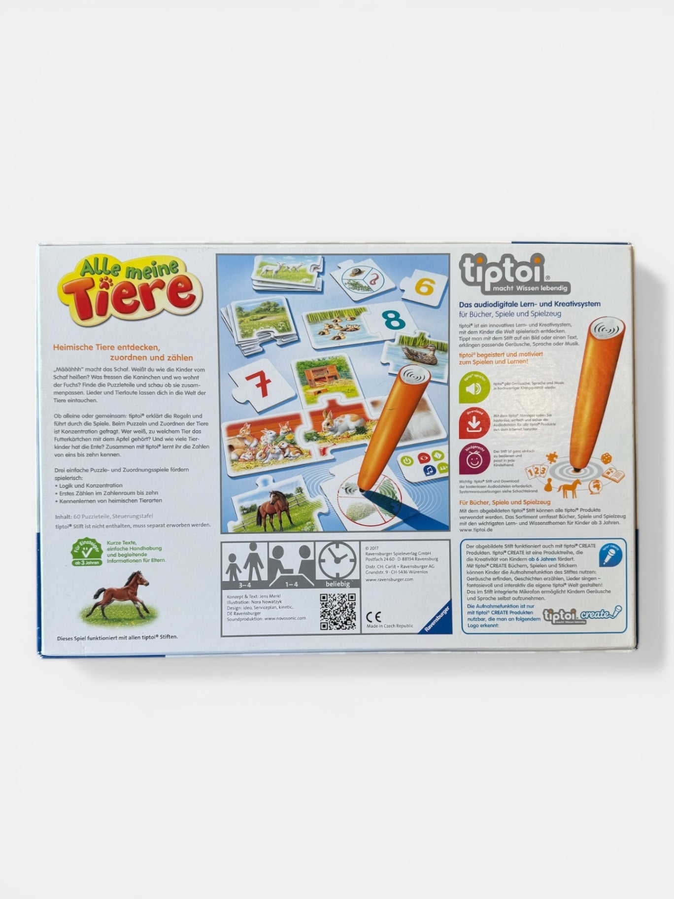 Spiel "Alle meine Tiere" Gr. | tiptoi (Ravensburger)