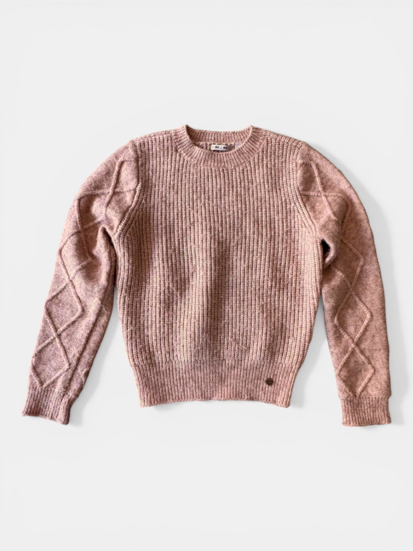 Pullover Keson Mélange Pale Blush Gr.134 | NO NO