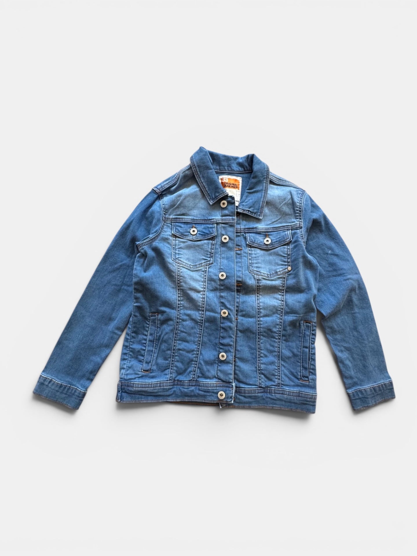 Jeansjacke Jungs Blau Gr.140/146 | Original Marines