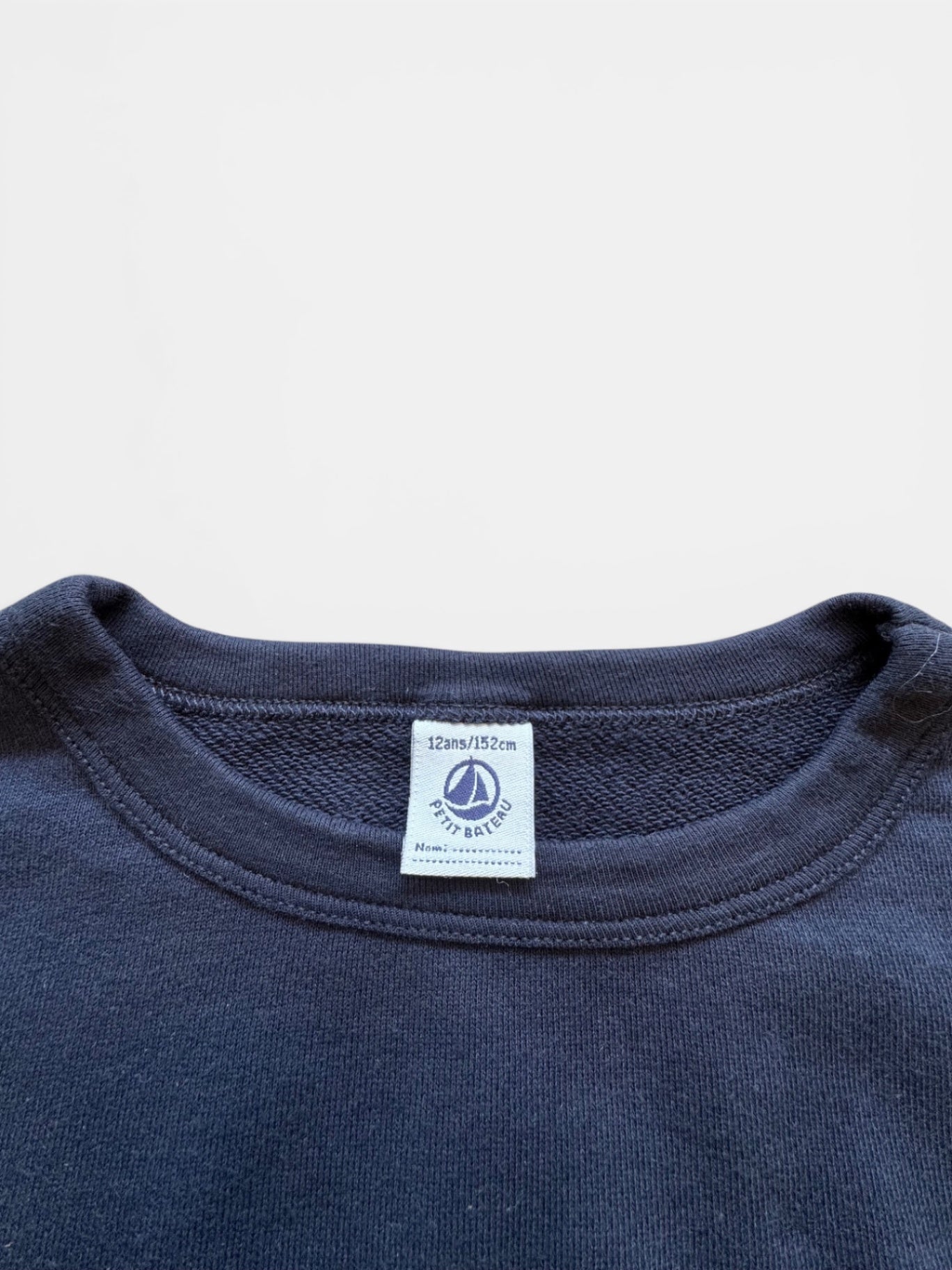 RESERVIERT Sweatshirt Dunkelblau Gr.152 | Petit Bateau