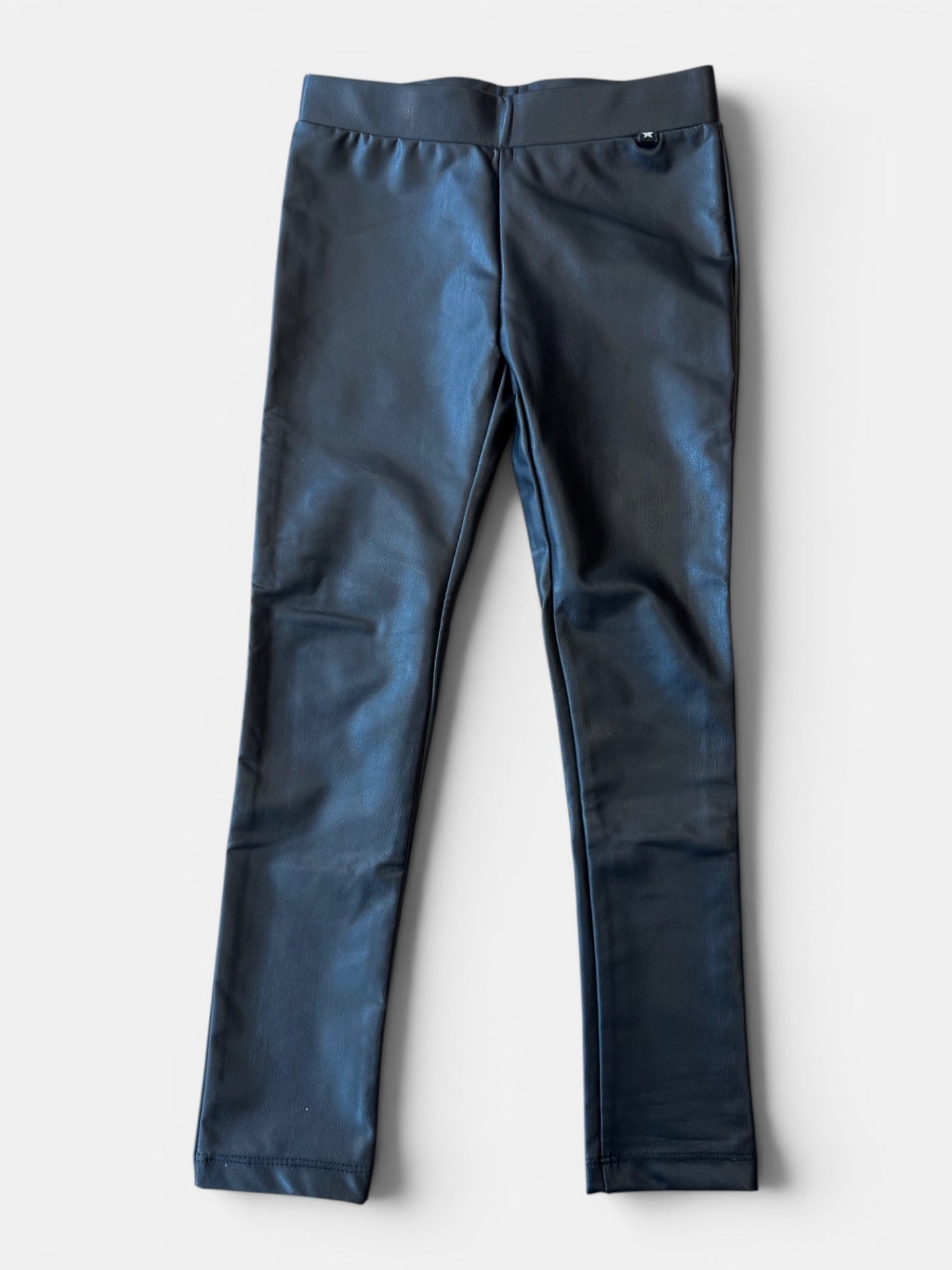 Leggins schwarz Lederimitat Gr.122 | WE
