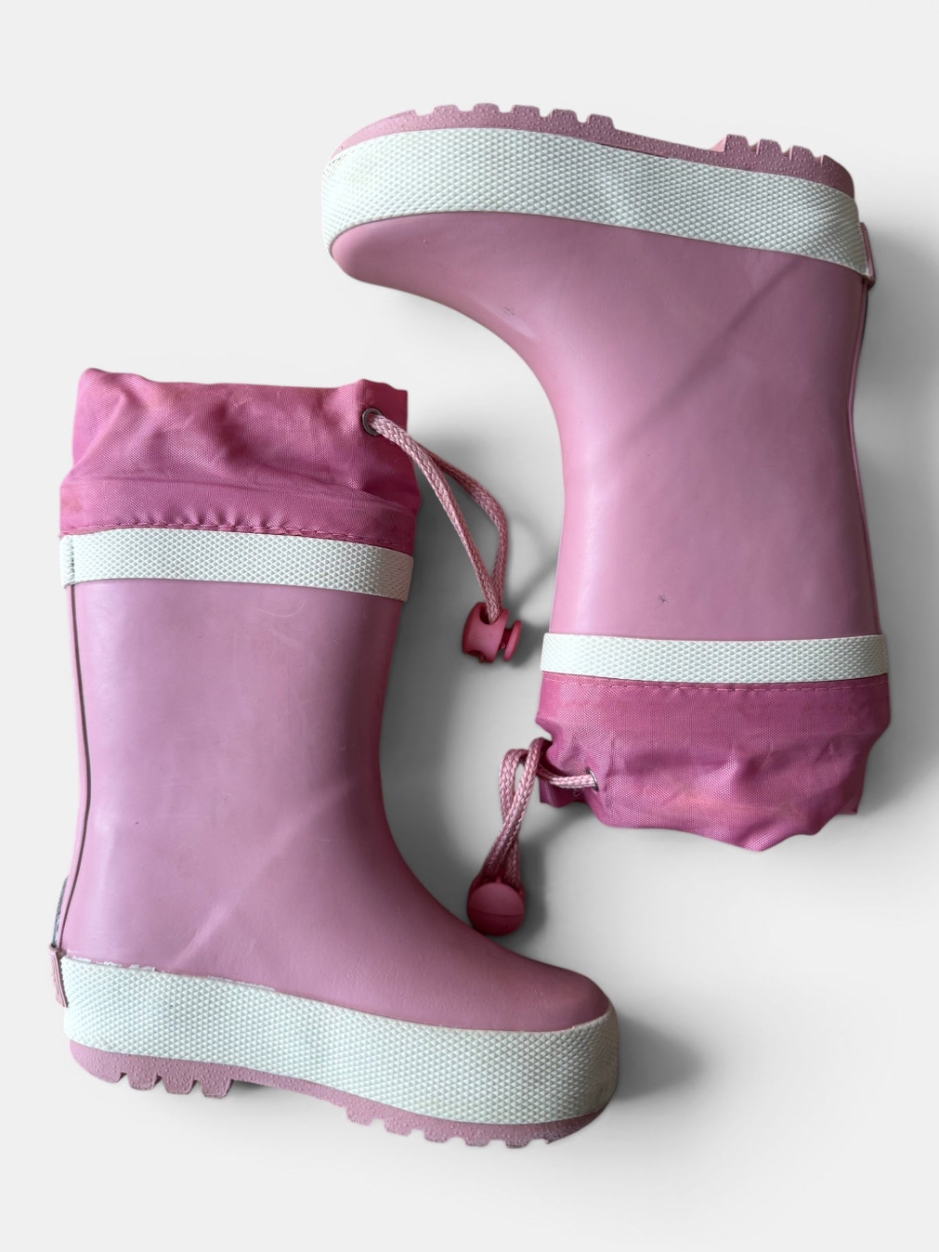 Gummistiefel mit Kordelzug Rosa Gr.21 | Playshoes