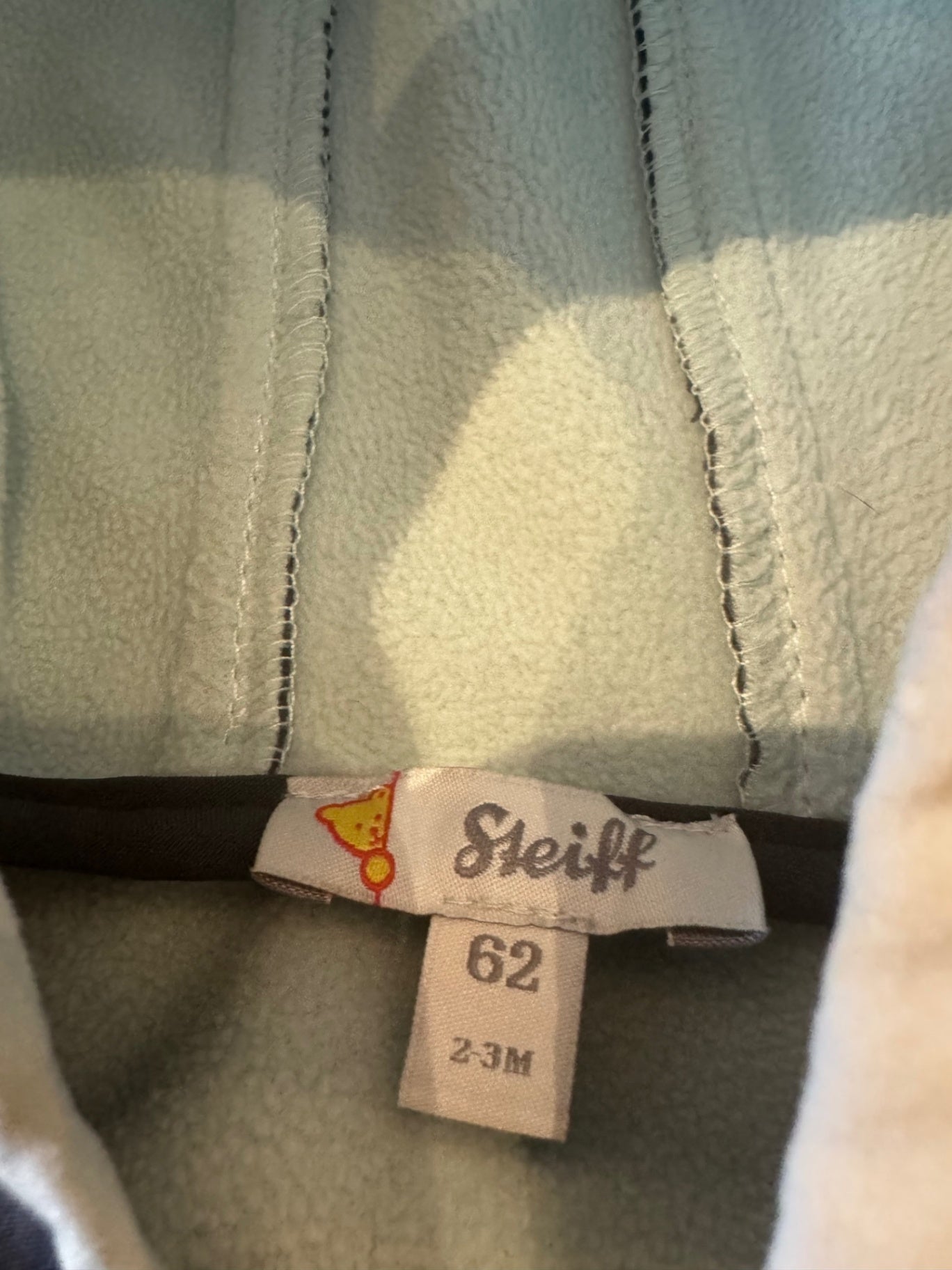 Softshelljacke Baby Dunkelblau Gr.62 | Steiff