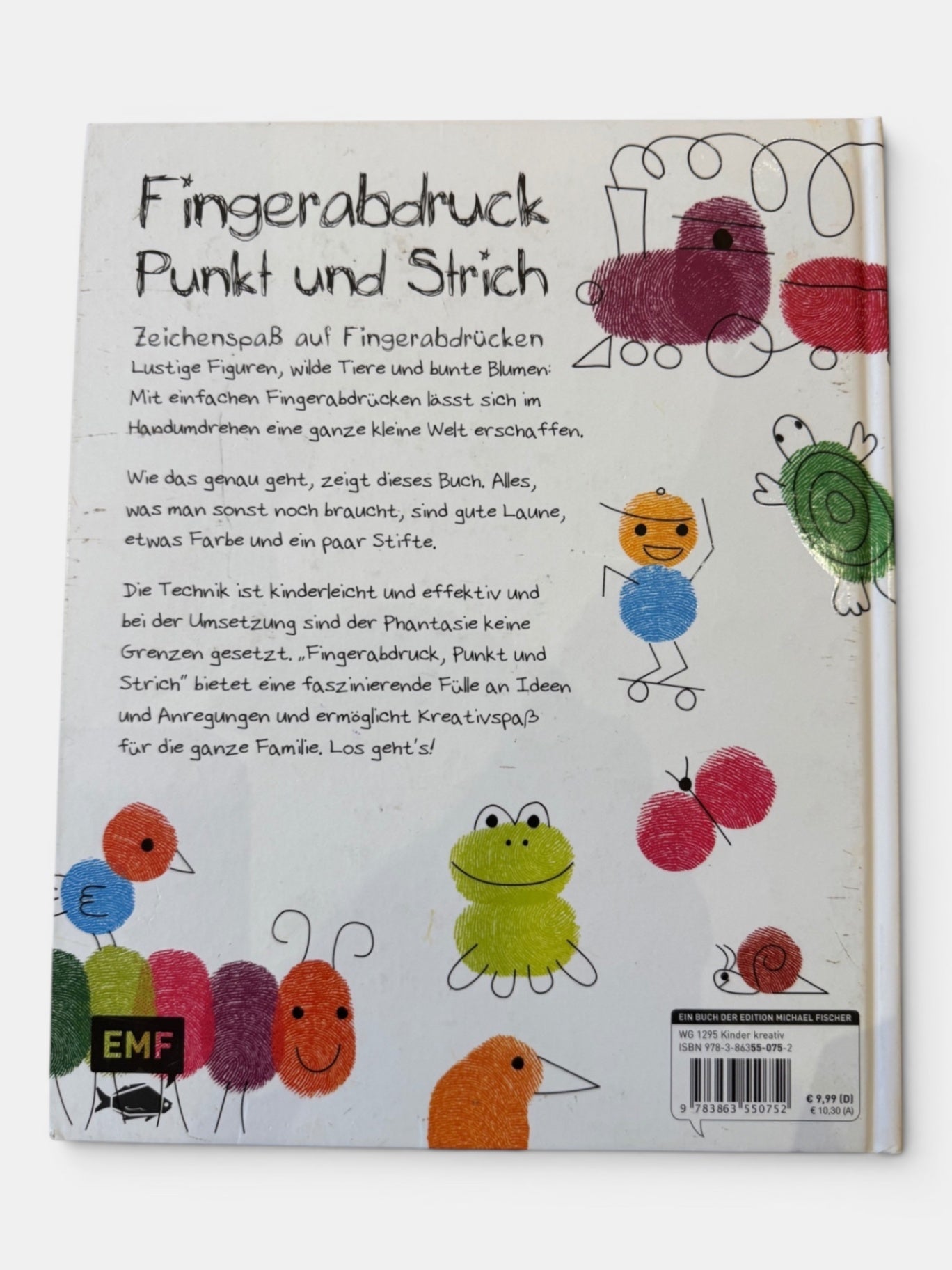 Buch "Fingerabdruck Druck, Punkt und Strich" Gr. | EMF Verlag
