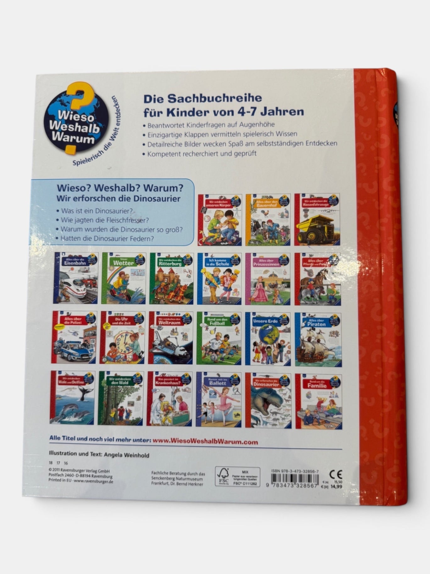 Buch "Wir erforschen Dinosaurier" WWW Bd. 55 Bunt Gr. | Ravensburger