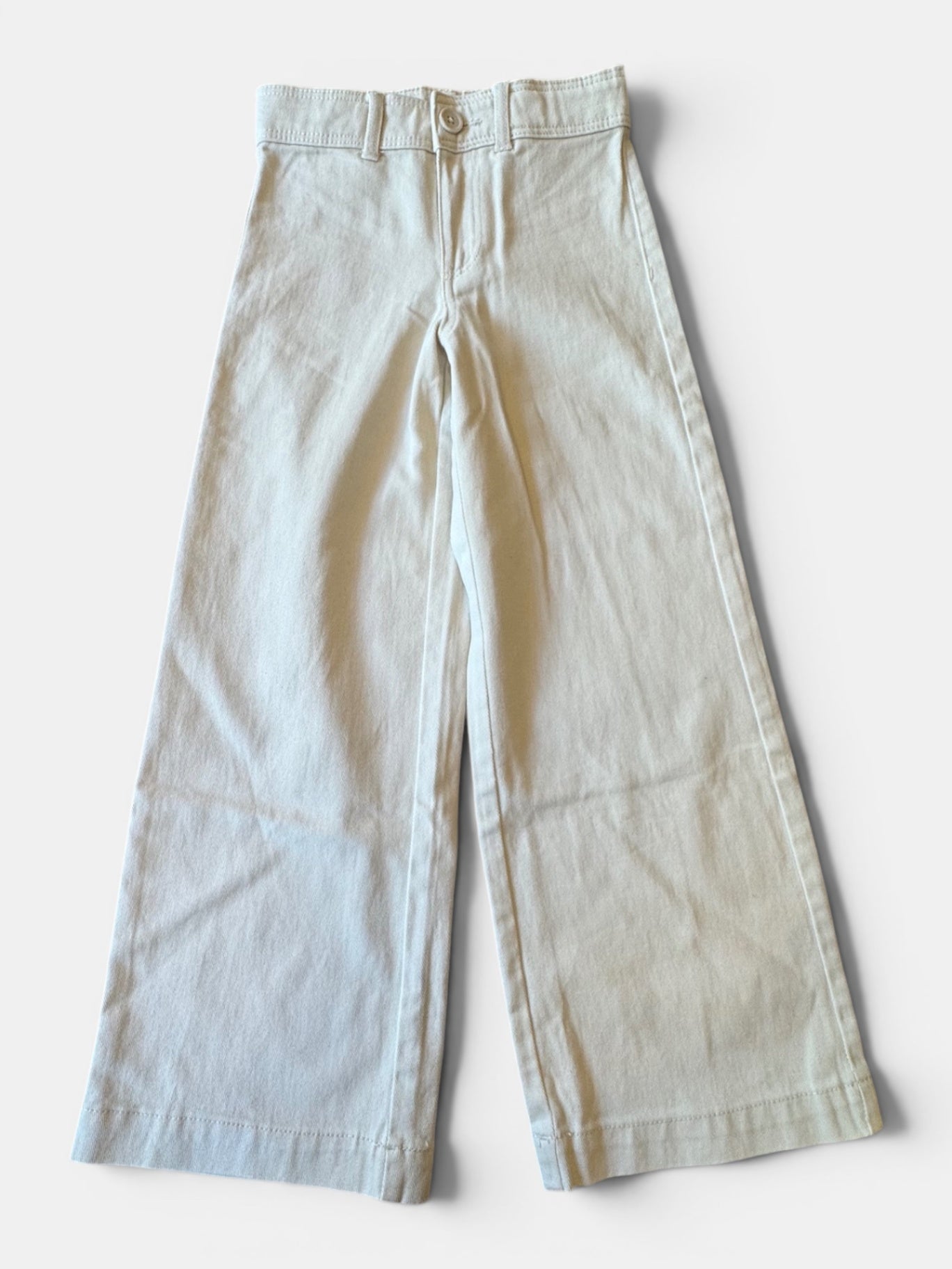 Jeans Beige Wide Leg Gr.128 | H&M