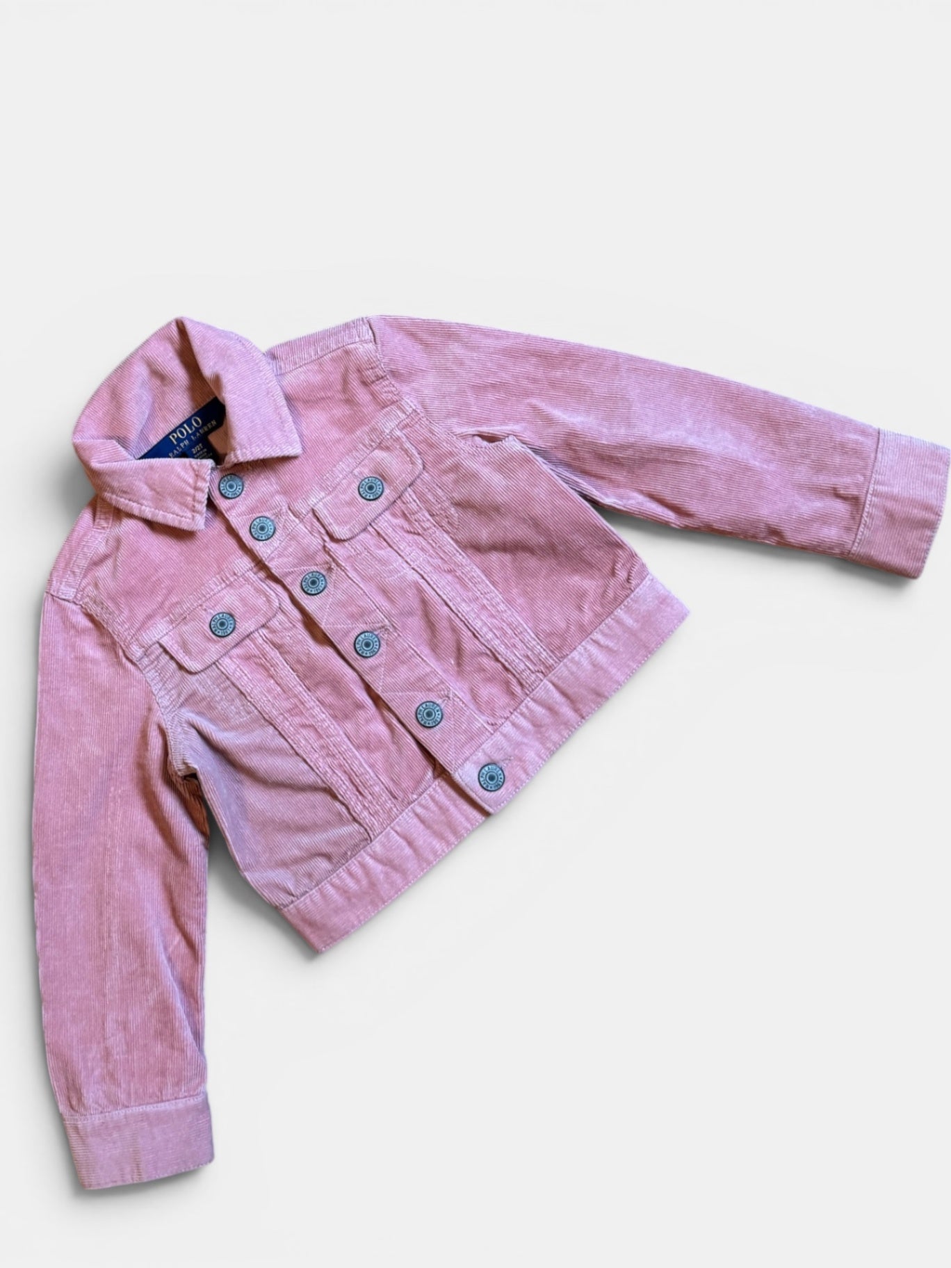 Cord-Jacke Trucker-Style Rosa Gr.92 | POLO RALPH LAUREN