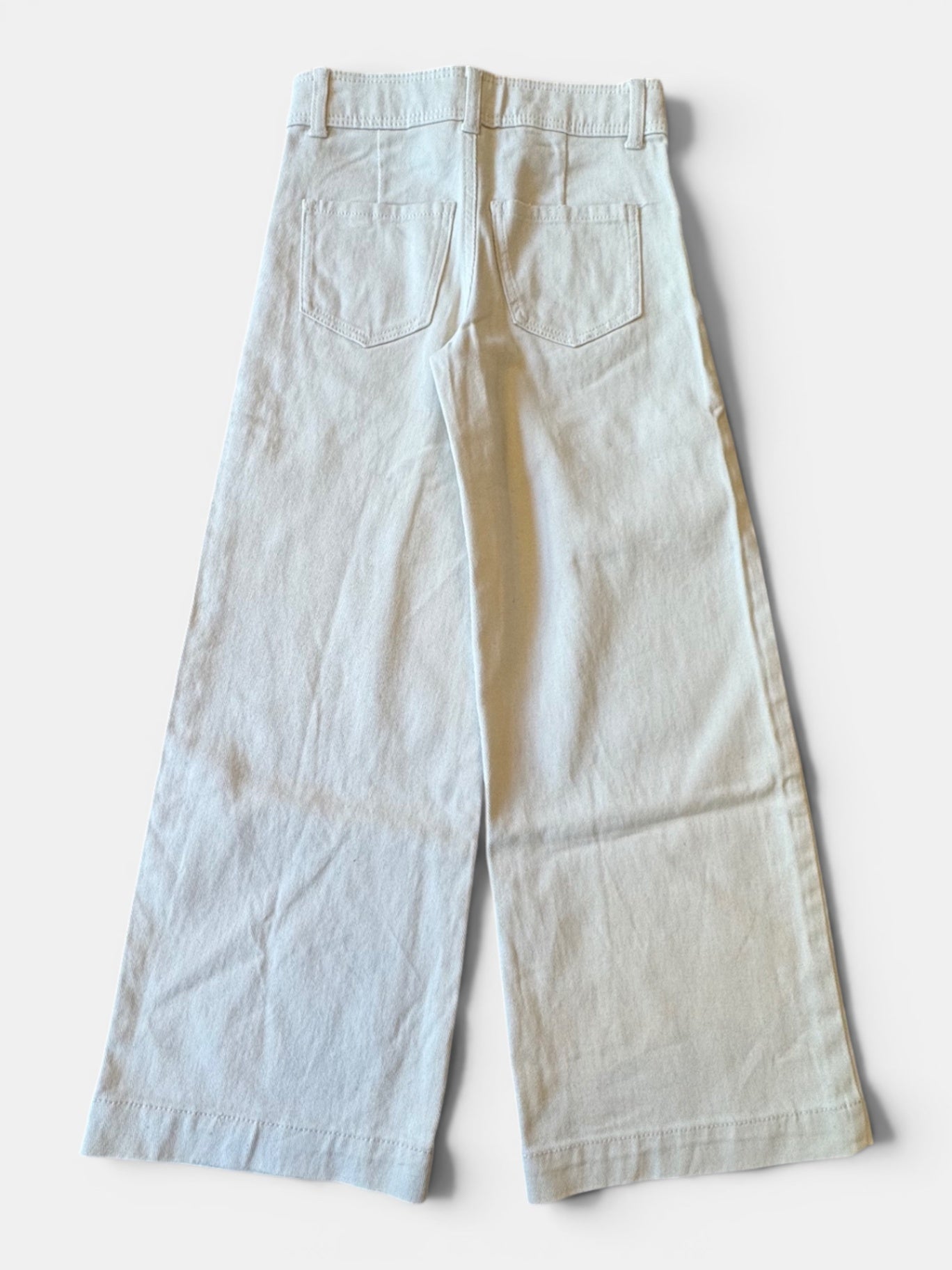 Jeans Beige Wide Leg Gr.128 | H&M