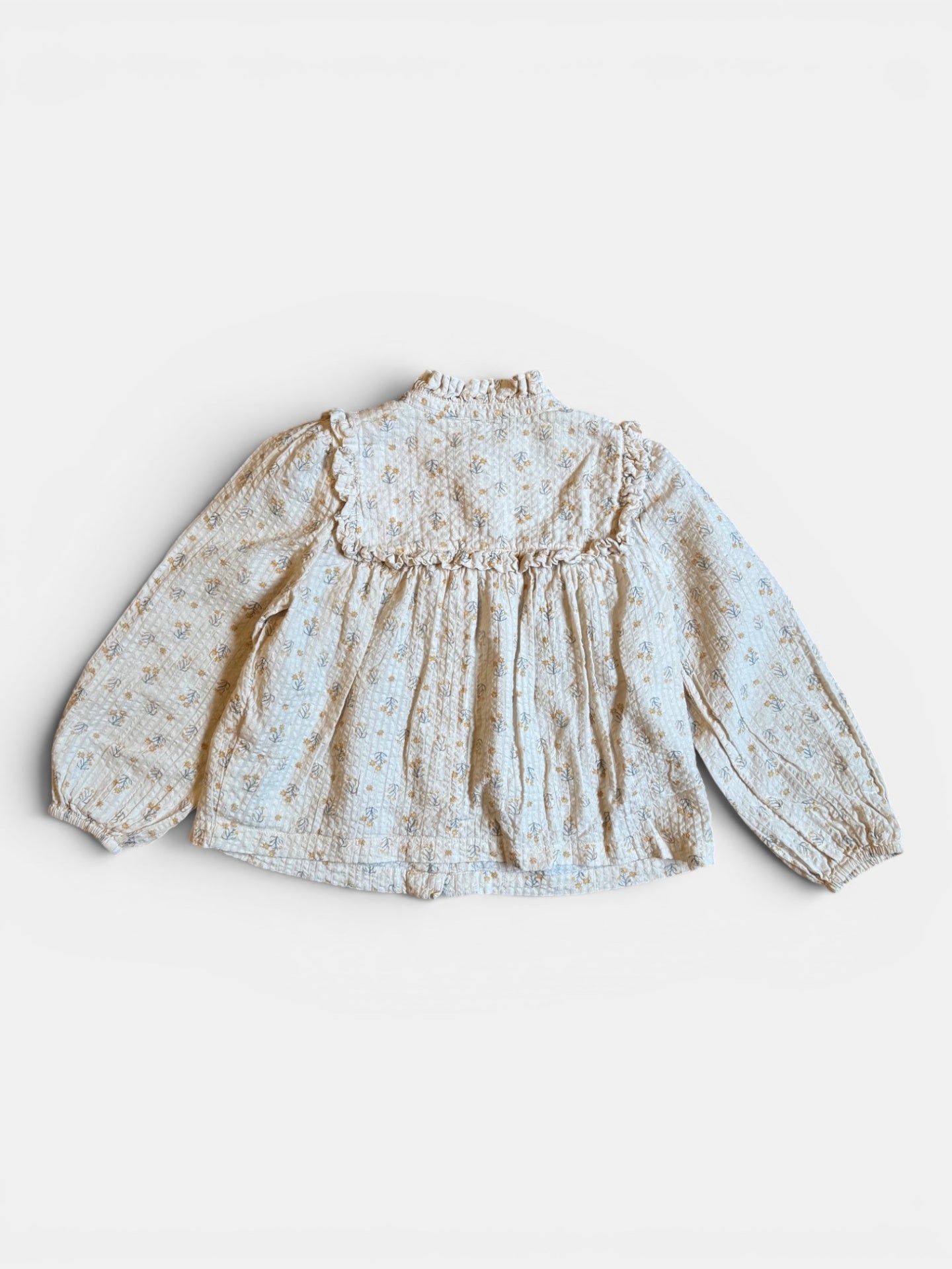 Bluse mit Rüschen und Blumenmuster Gr.116 | Cyrillus