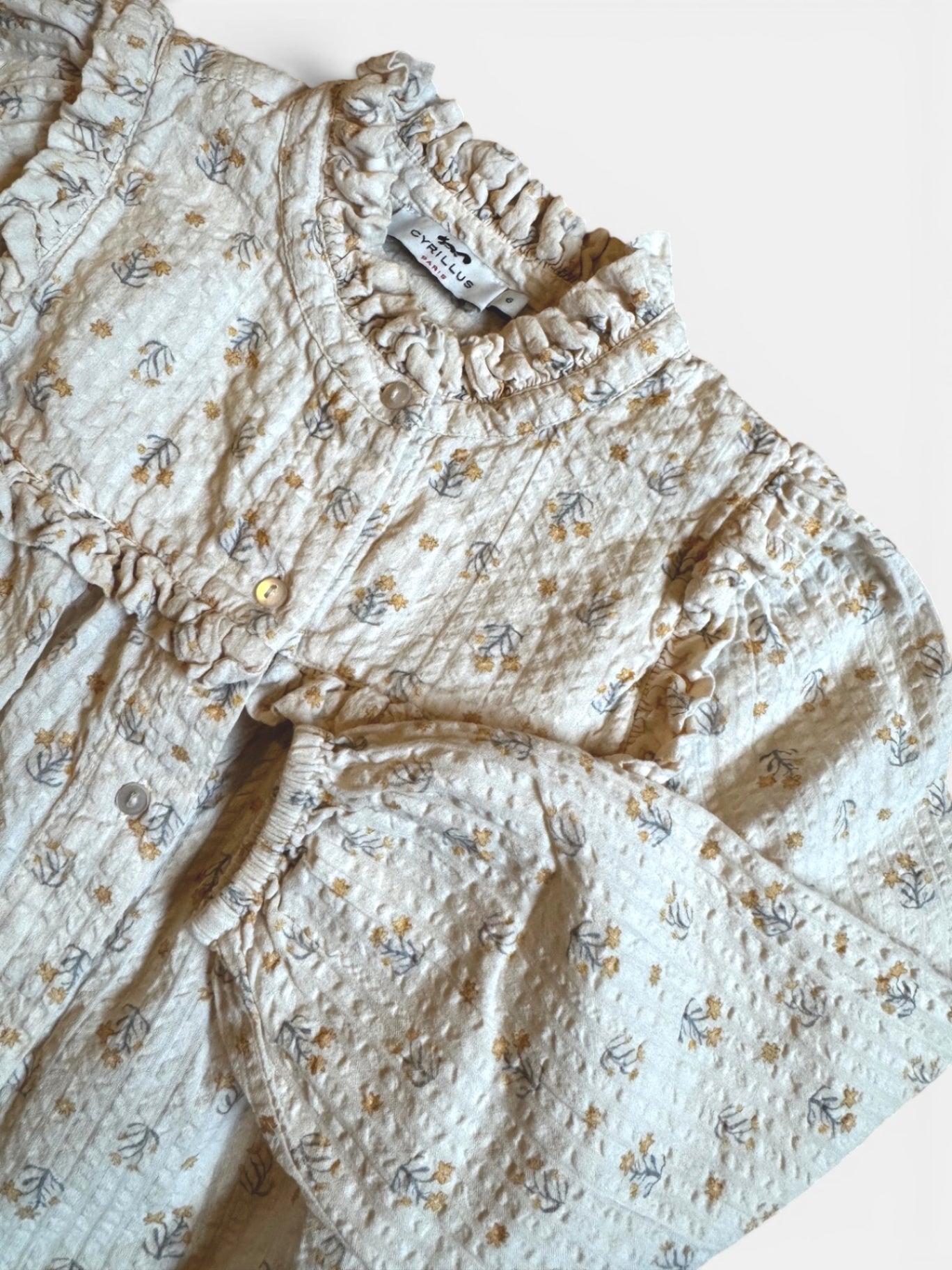 Bluse mit Rüschen und Blumenmuster Gr.116 | Cyrillus