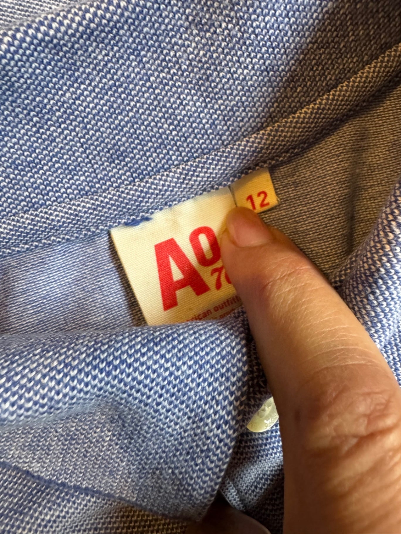 Poloshirt Blau Gr.12 | American Outfitters