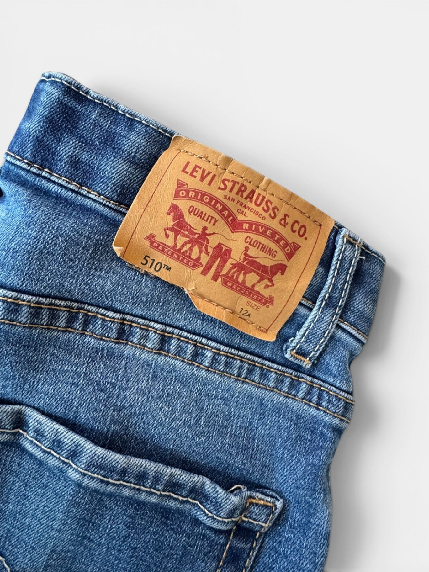 Jeans 510 Blau Gr.12 | Levi's 510